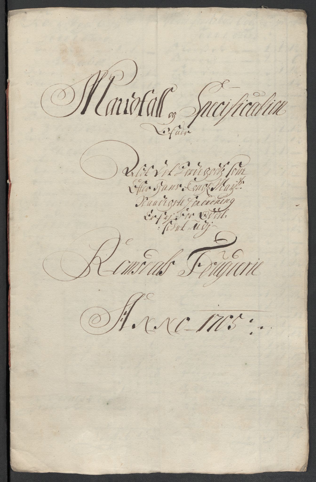 Rentekammeret inntil 1814, Reviderte regnskaper, Fogderegnskap, RA/EA-4092/R55/L3656: Fogderegnskap Romsdal, 1703-1705, p. 493