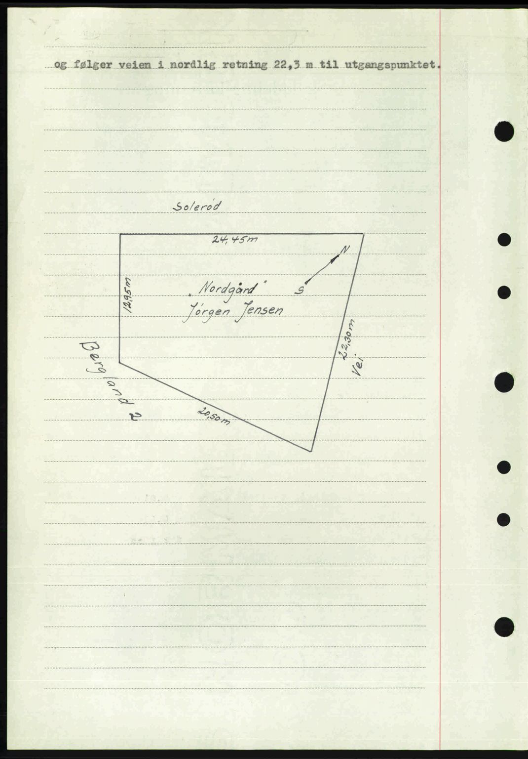 Idd og Marker sorenskriveri, AV/SAO-A-10283/G/Gb/Gbb/L0008: Mortgage book no. A8, 1946-1946, Diary no: : 1061/1946