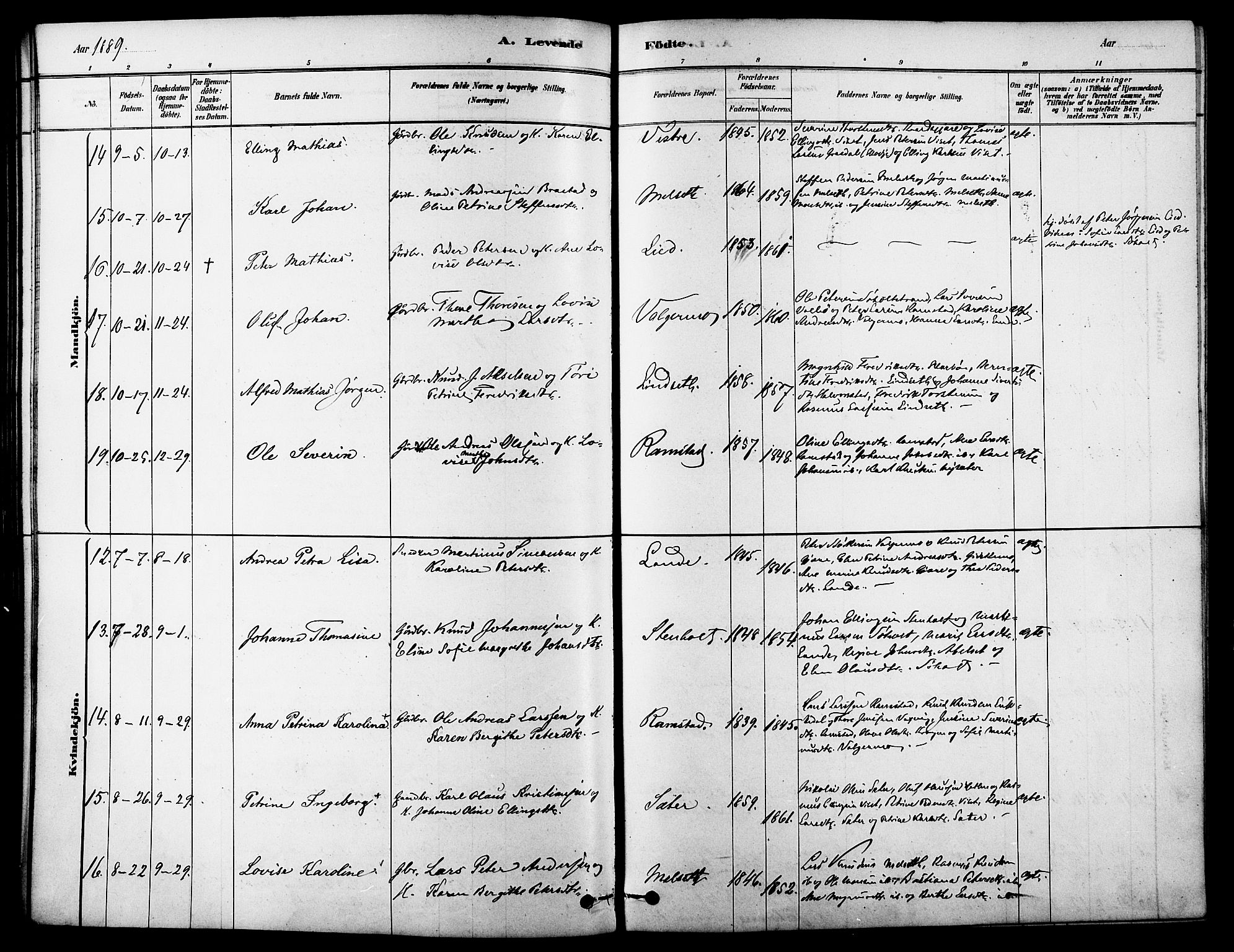 Ministerialprotokoller, klokkerbøker og fødselsregistre - Møre og Romsdal, AV/SAT-A-1454/522/L0315: Parish register (official) no. 522A10, 1878-1890