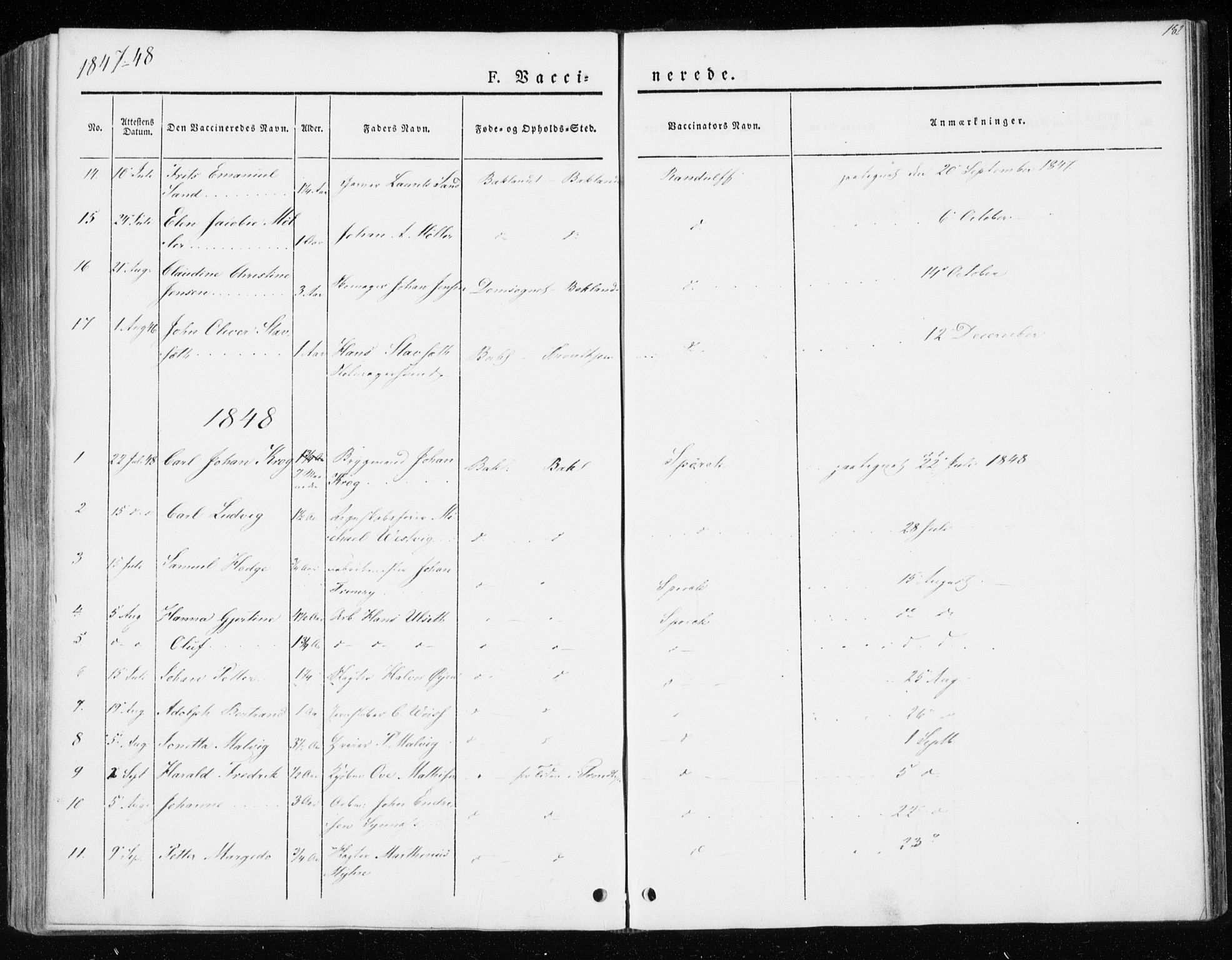 Ministerialprotokoller, klokkerbøker og fødselsregistre - Sør-Trøndelag, SAT/A-1456/604/L0183: Parish register (official) no. 604A04, 1841-1850, p. 182