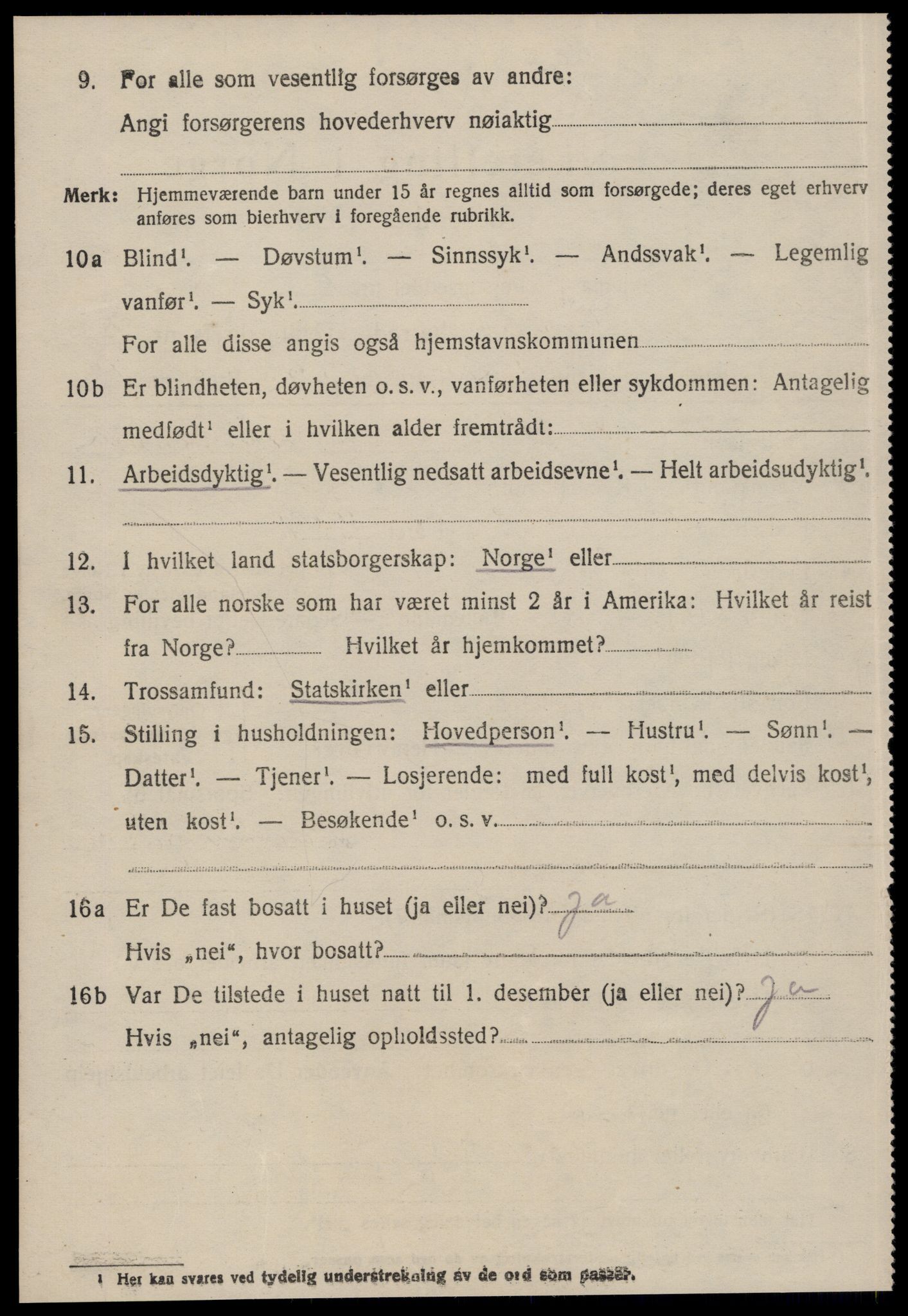 SAT, 1920 census for Ørskog, 1920, p. 3023