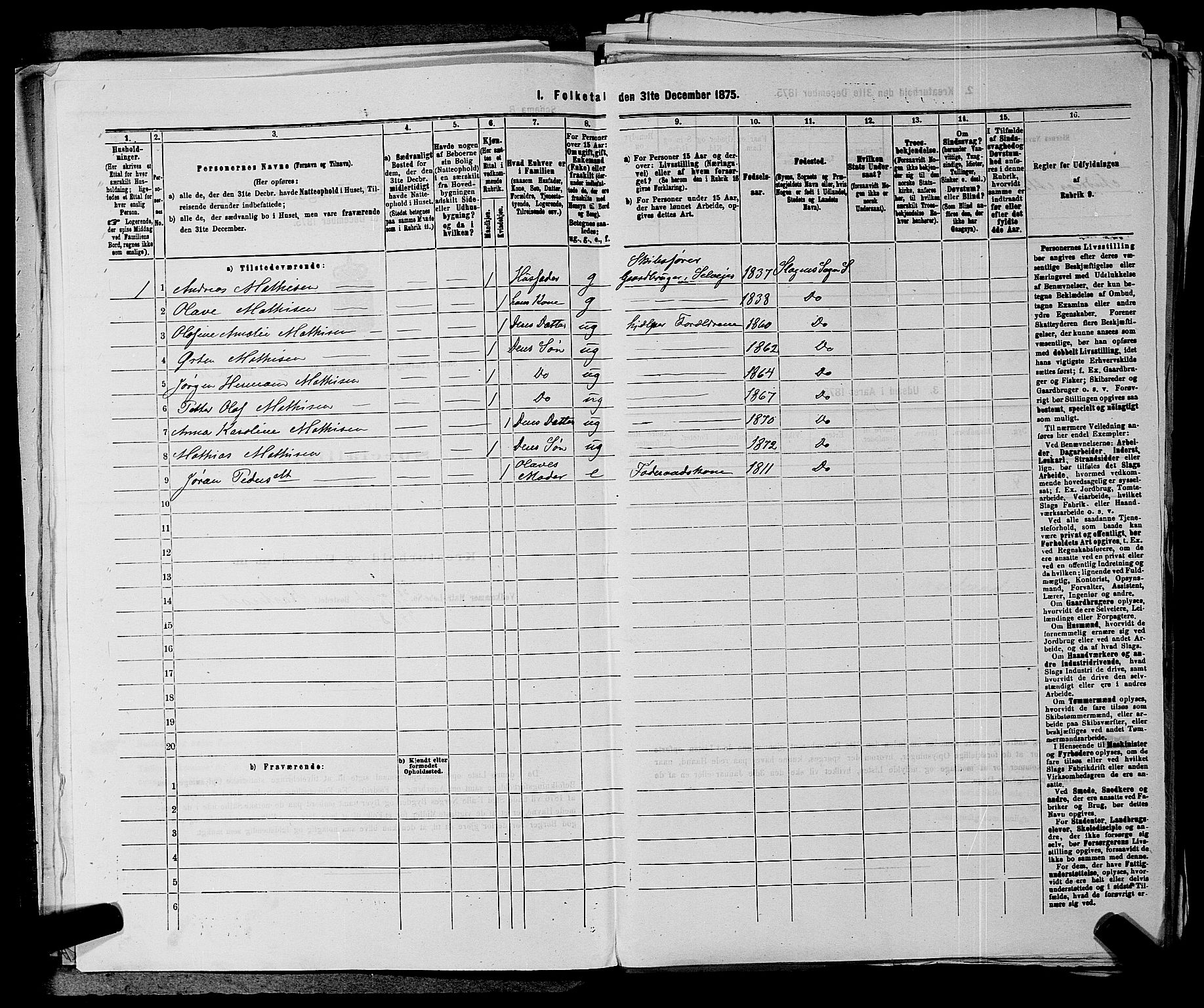 SAKO, 1875 census for 0721P Sem, 1875, p. 1369