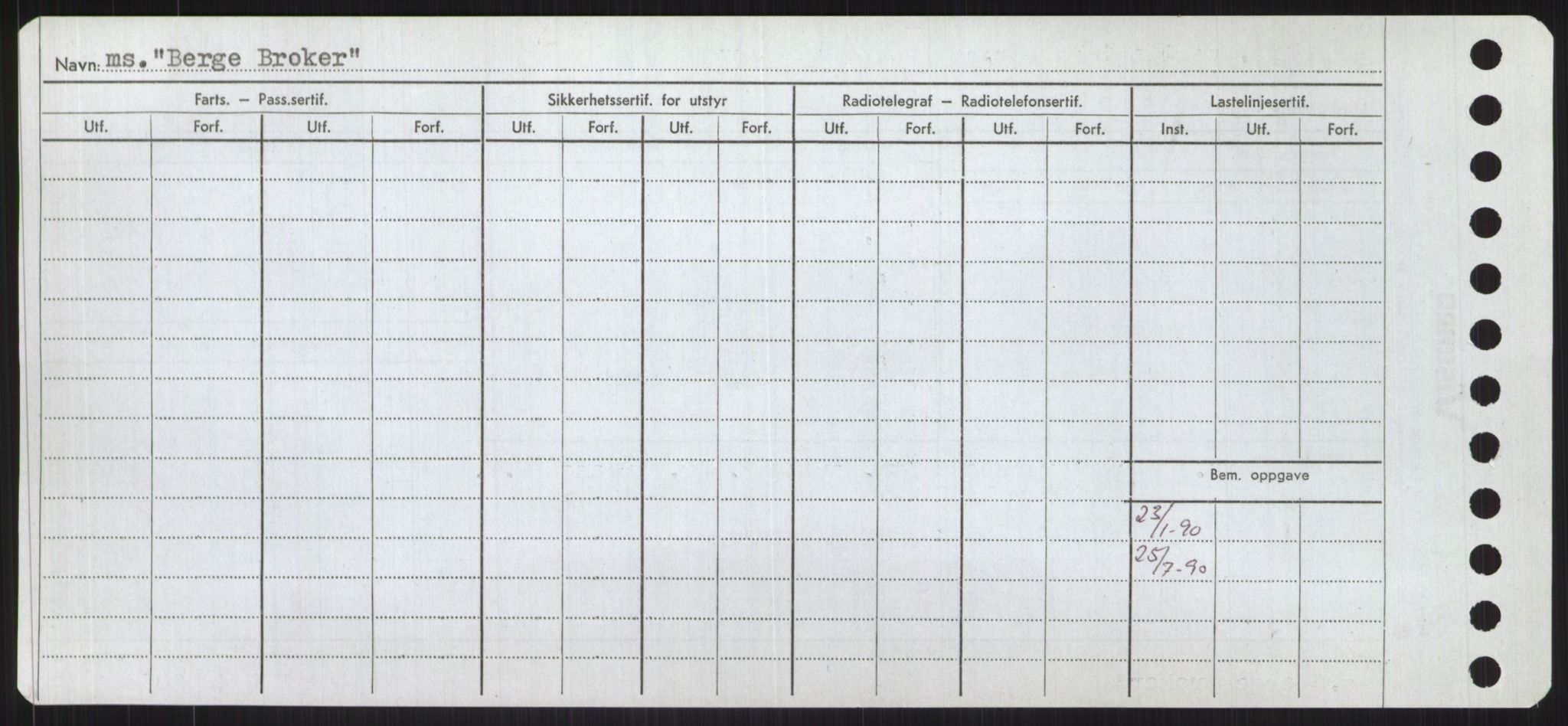 Sjøfartsdirektoratet med forløpere, Skipsmålingen, RA/S-1627/H/Ha/L0001/0001: Fartøy, A-Eig / Fartøy A-Bjøn, p. 764