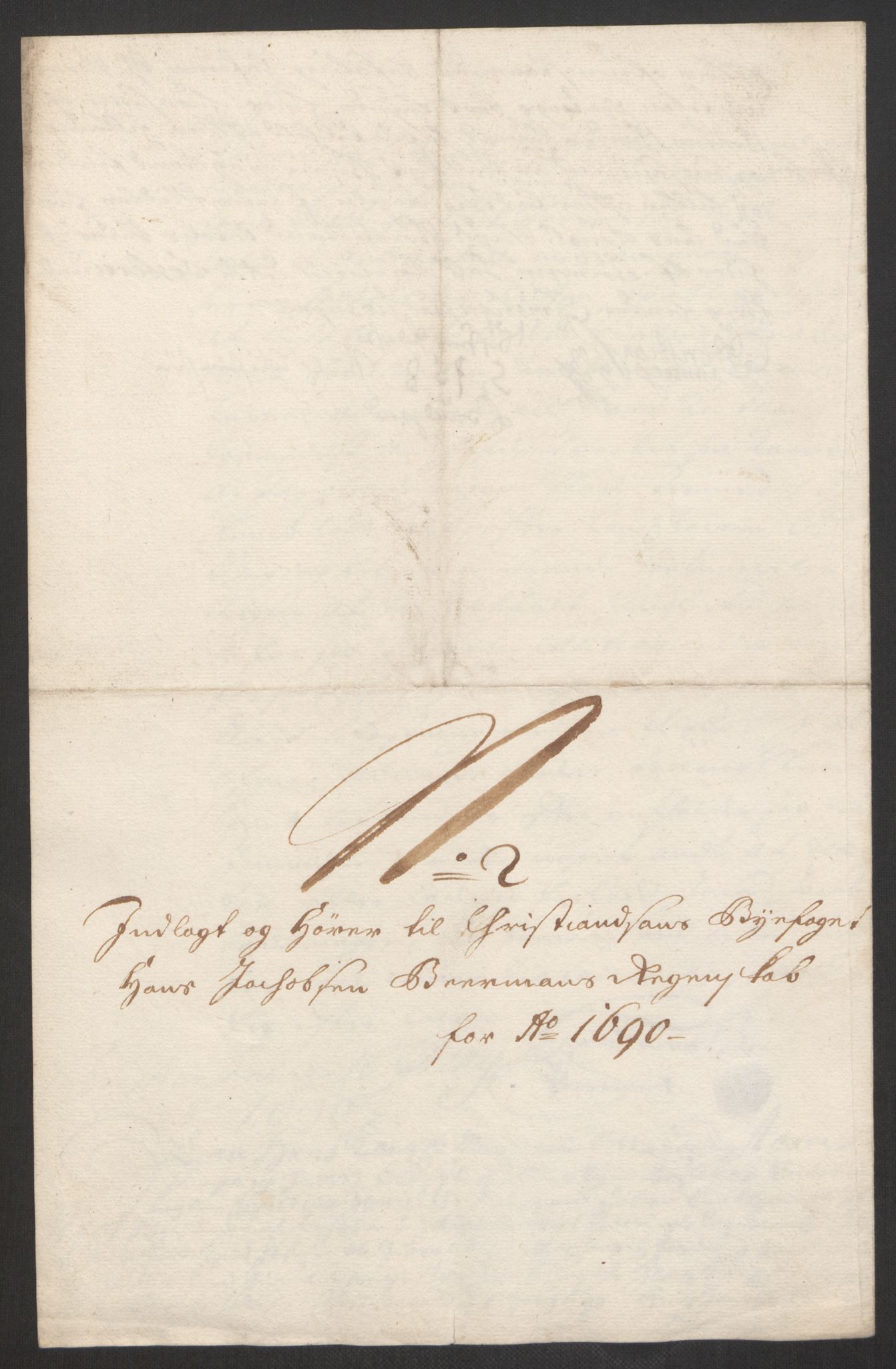 Rentekammeret inntil 1814, Reviderte regnskaper, Byregnskaper, AV/RA-EA-4066/R/Rm/L0285: [M18] Sikt og sakefall, 1681-1718, p. 128