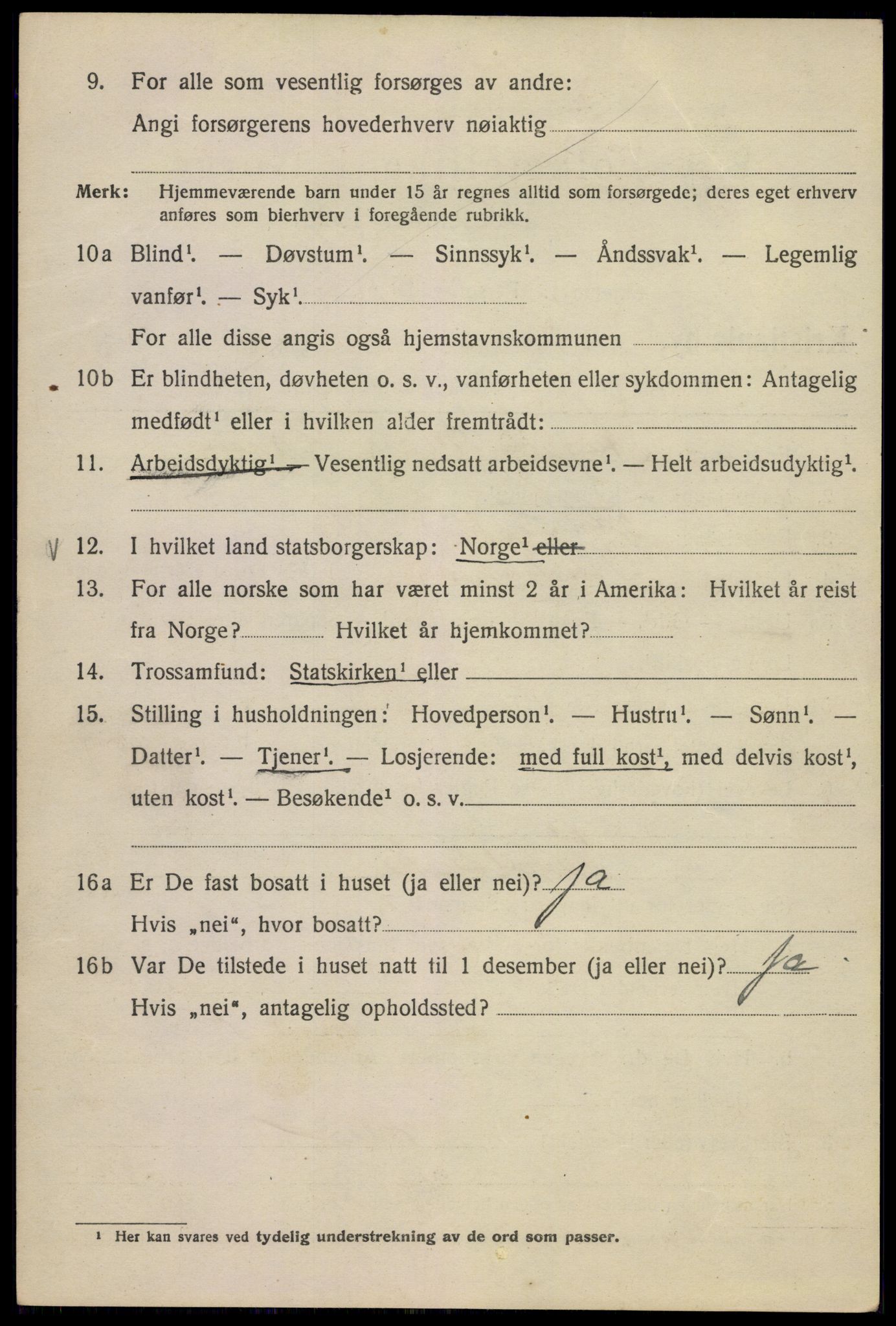 SAO, 1920 census for Kristiania, 1920, p. 331524