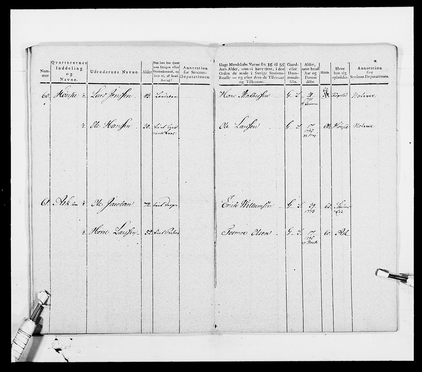 Generalitets- og kommissariatskollegiet, Det kongelige norske kommissariatskollegium, AV/RA-EA-5420/E/Eh/L0003: 1. Sønnafjelske dragonregiment, 1767-1812, p. 680