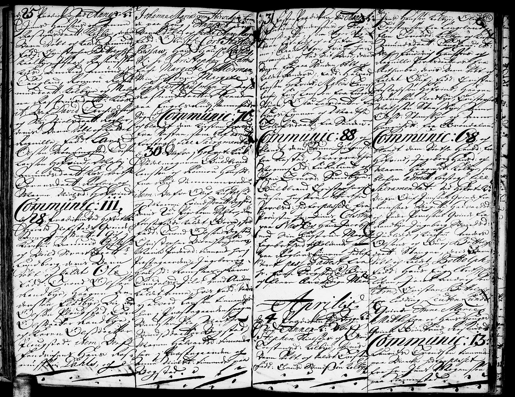 Ullensaker prestekontor Kirkebøker, AV/SAO-A-10236a/F/Fa/L0001: Parish register (official) no. I 1, 1689-1701, p. 146