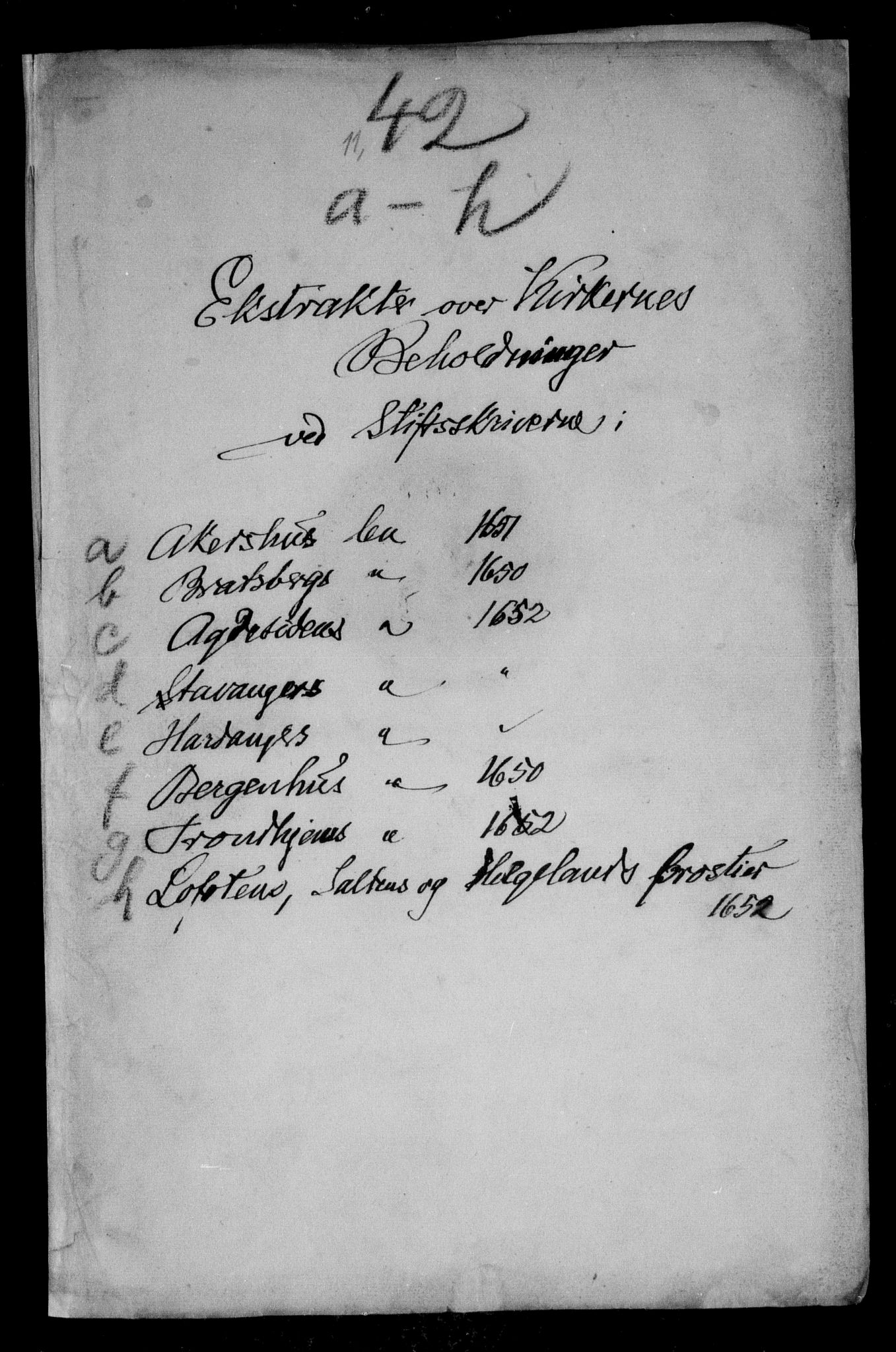 Danske Kanselli, Skapsaker, AV/RA-EA-4061/F/L0058: Skap 14, pakke 104-111A, 1604-1720, p. 278