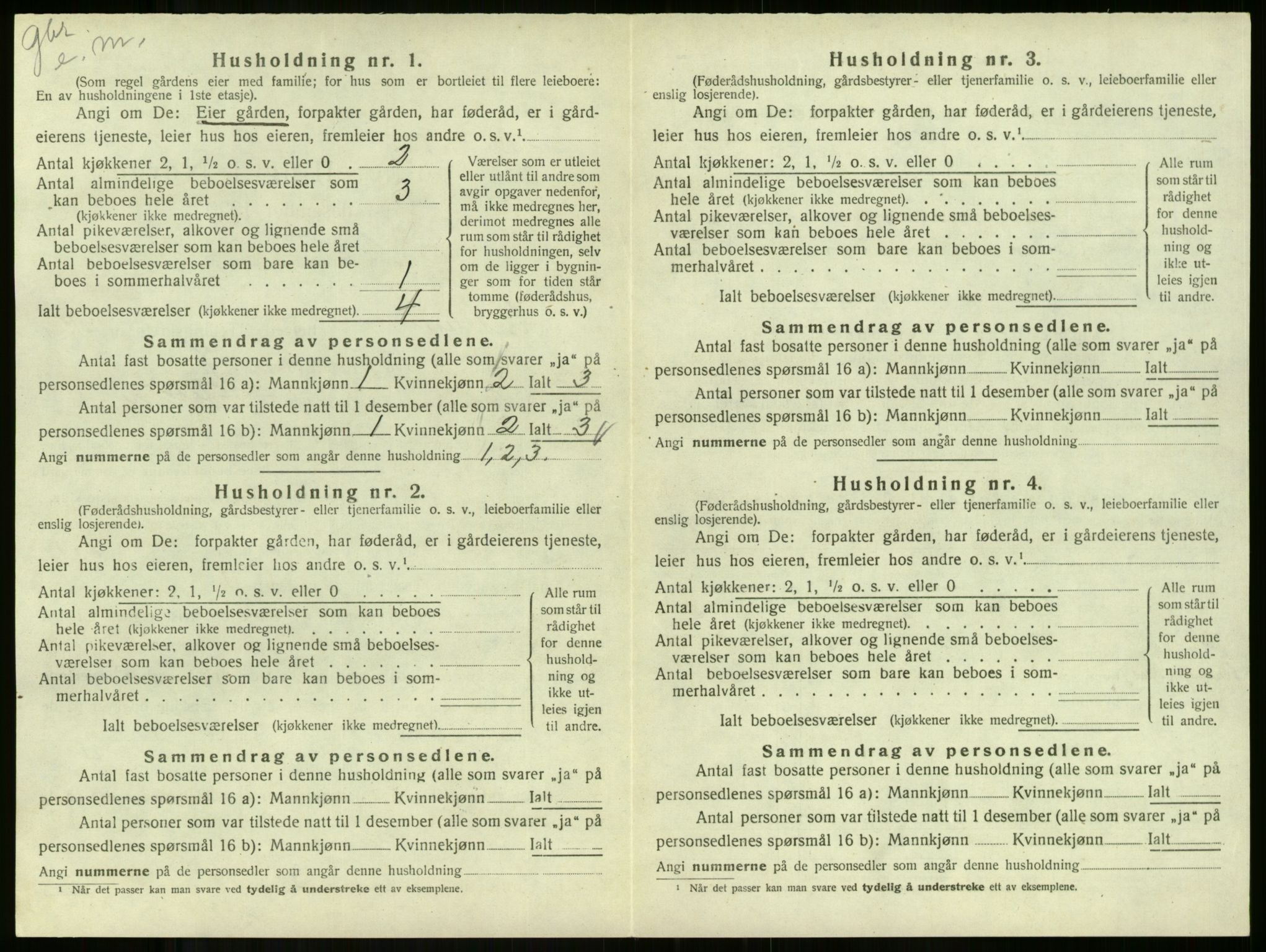 SAKO, 1920 census for Andebu, 1920, p. 1090