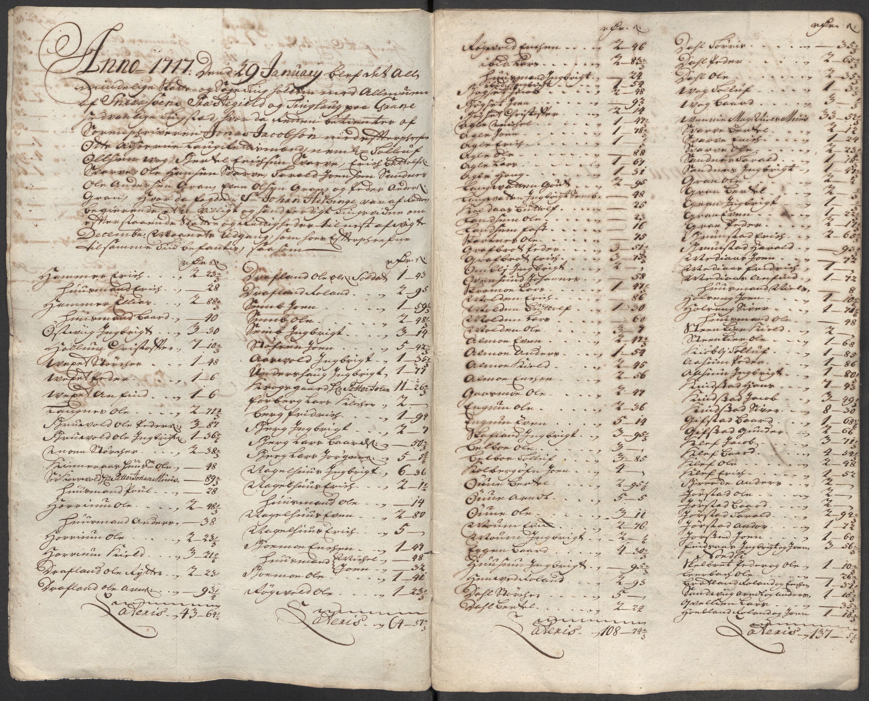 Rentekammeret inntil 1814, Reviderte regnskaper, Fogderegnskap, RA/EA-4092/R63/L4324: Fogderegnskap Inderøy, 1716, p. 312