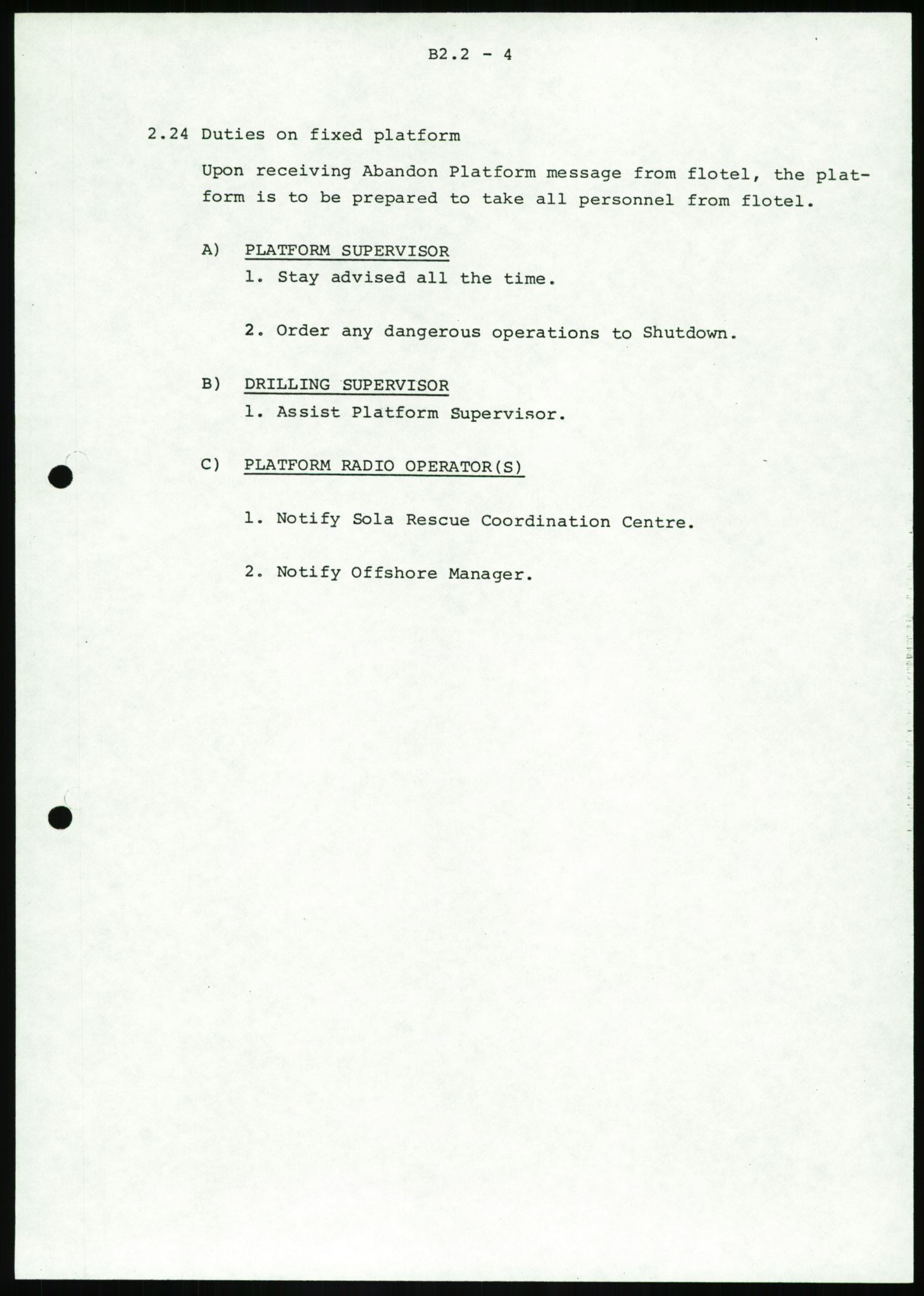Justisdepartementet, Granskningskommisjonen ved Alexander Kielland-ulykken 27.3.1980, AV/RA-S-1165/D/L0016: O Beredskapsplaner (Doku.liste + O1-O3 av 3), 1980-1981, p. 311