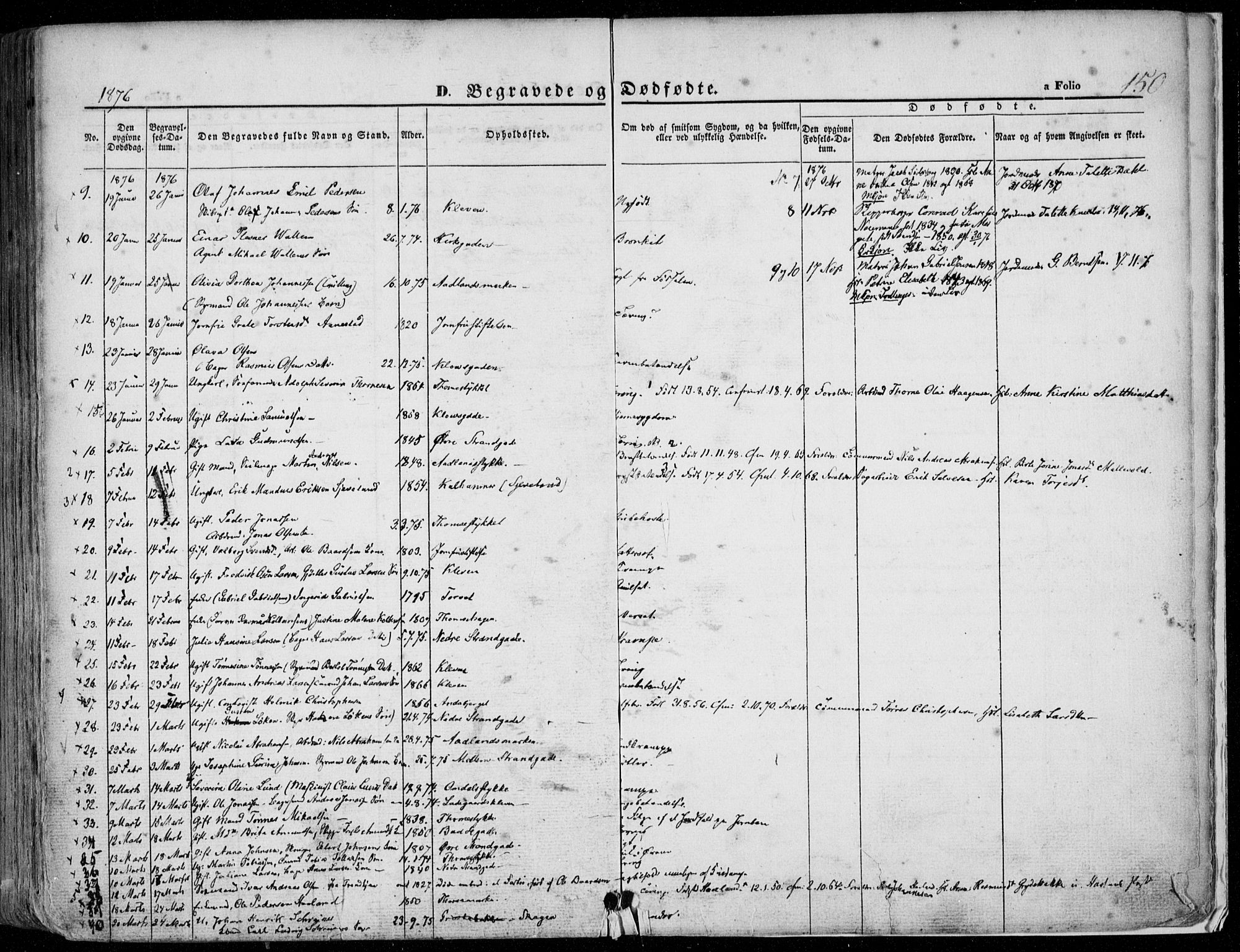 Domkirken sokneprestkontor, SAST/A-101812/001/30/30BA/L0020: Parish register (official) no. A 19, 1858-1877, p. 150