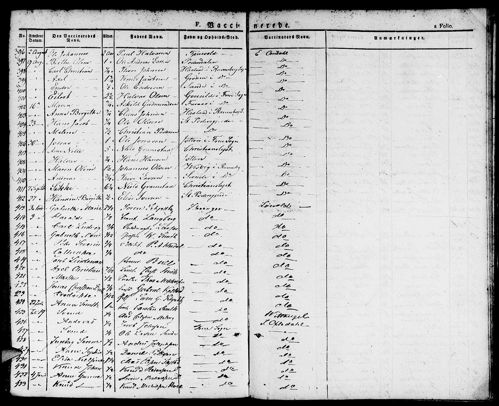 Domkirken sokneprestkontor, AV/SAST-A-101812/001/30/30BA/L0011: Parish register (official) no. A 11, 1832-1856