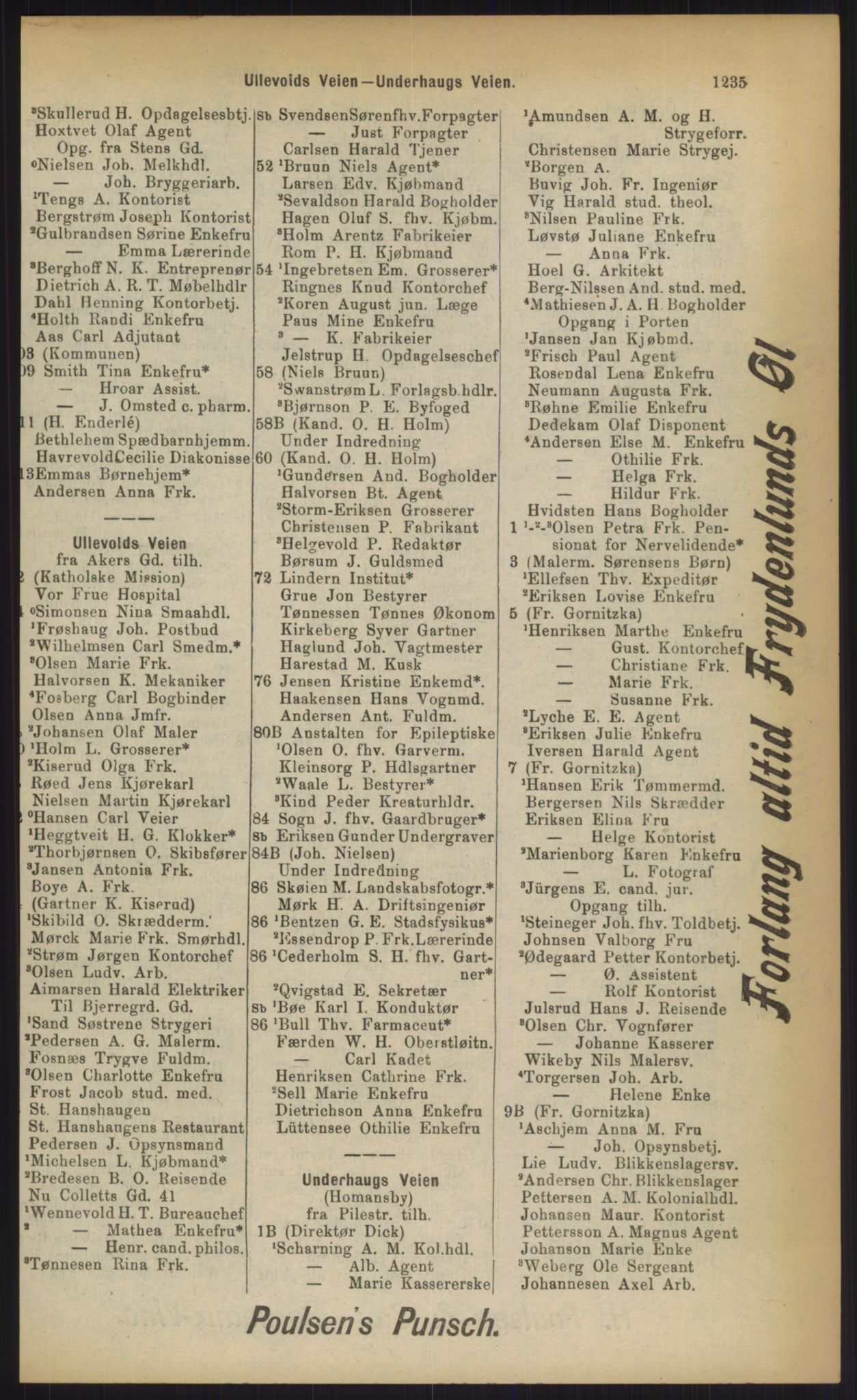 Kristiania/Oslo adressebok, PUBL/-, 1903, p. 1235