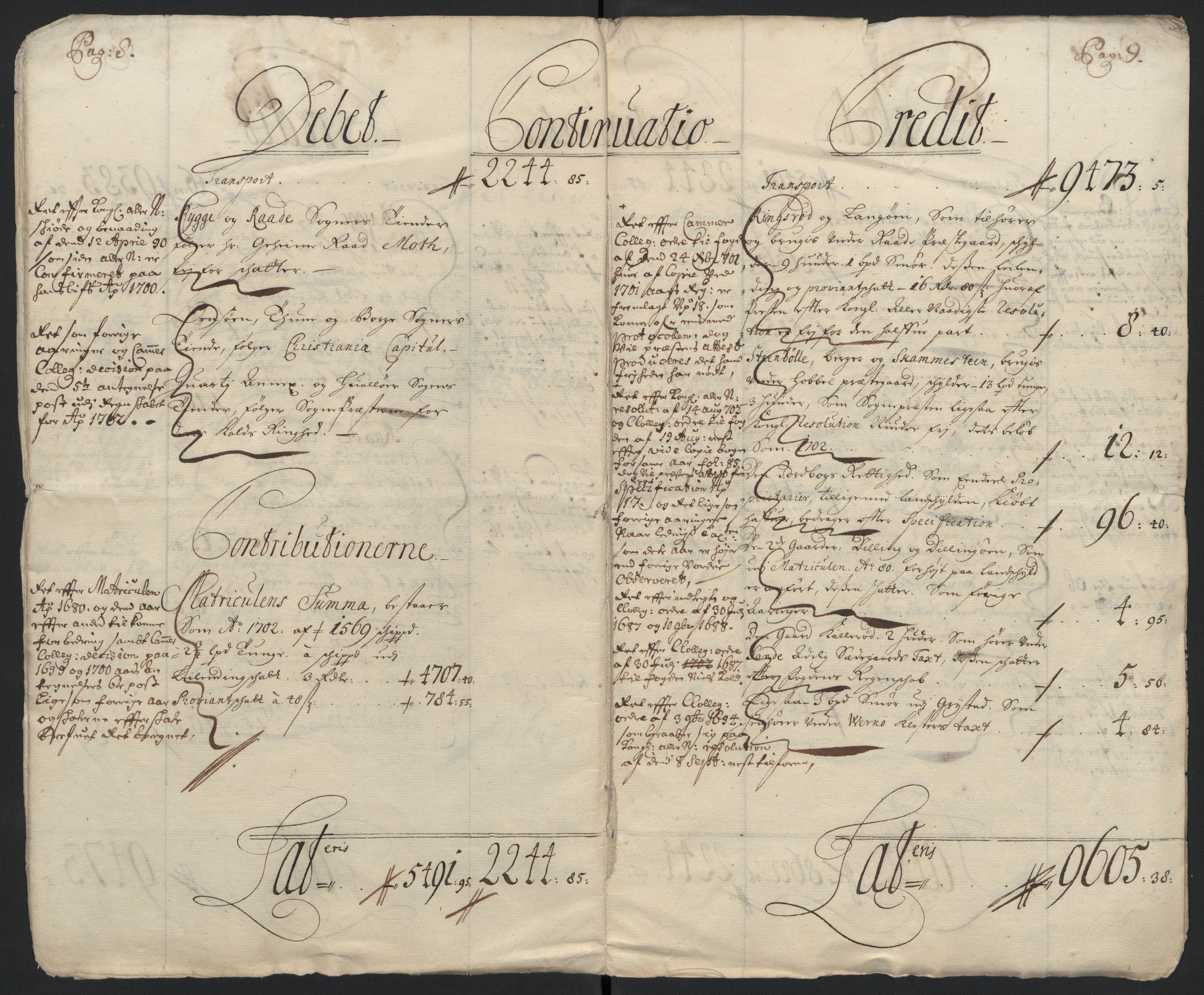 Rentekammeret inntil 1814, Reviderte regnskaper, Fogderegnskap, AV/RA-EA-4092/R04/L0132: Fogderegnskap Moss, Onsøy, Tune, Veme og Åbygge, 1703-1704, p. 9