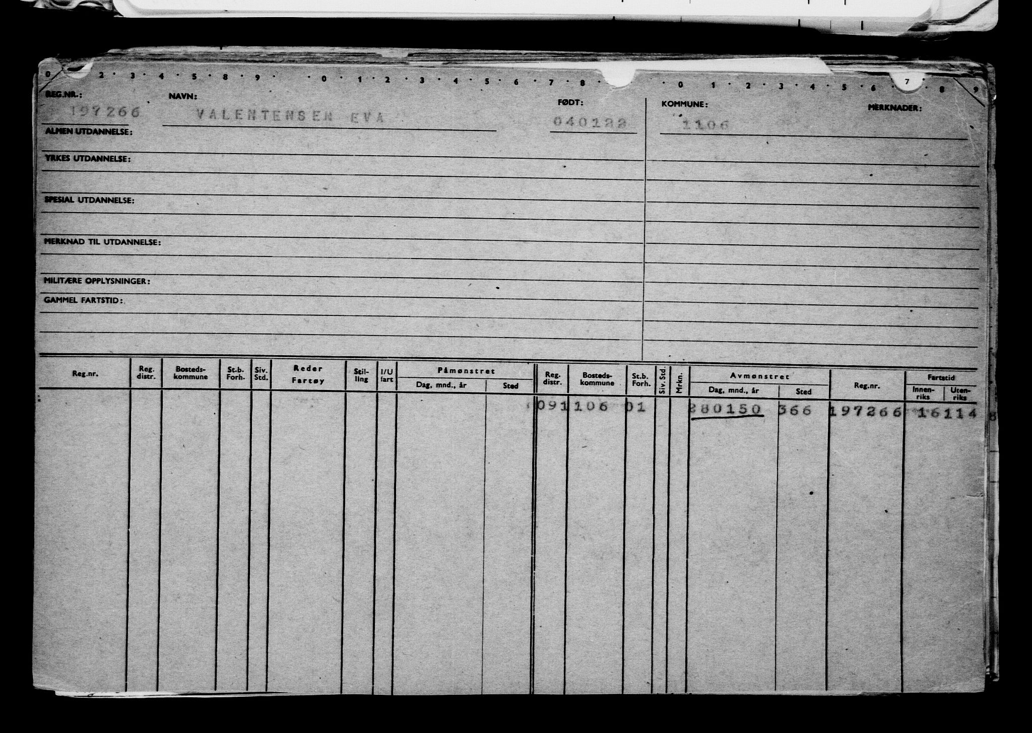 Direktoratet for sjømenn, AV/RA-S-3545/G/Gb/L0201: Hovedkort, 1921-1922, p. 513