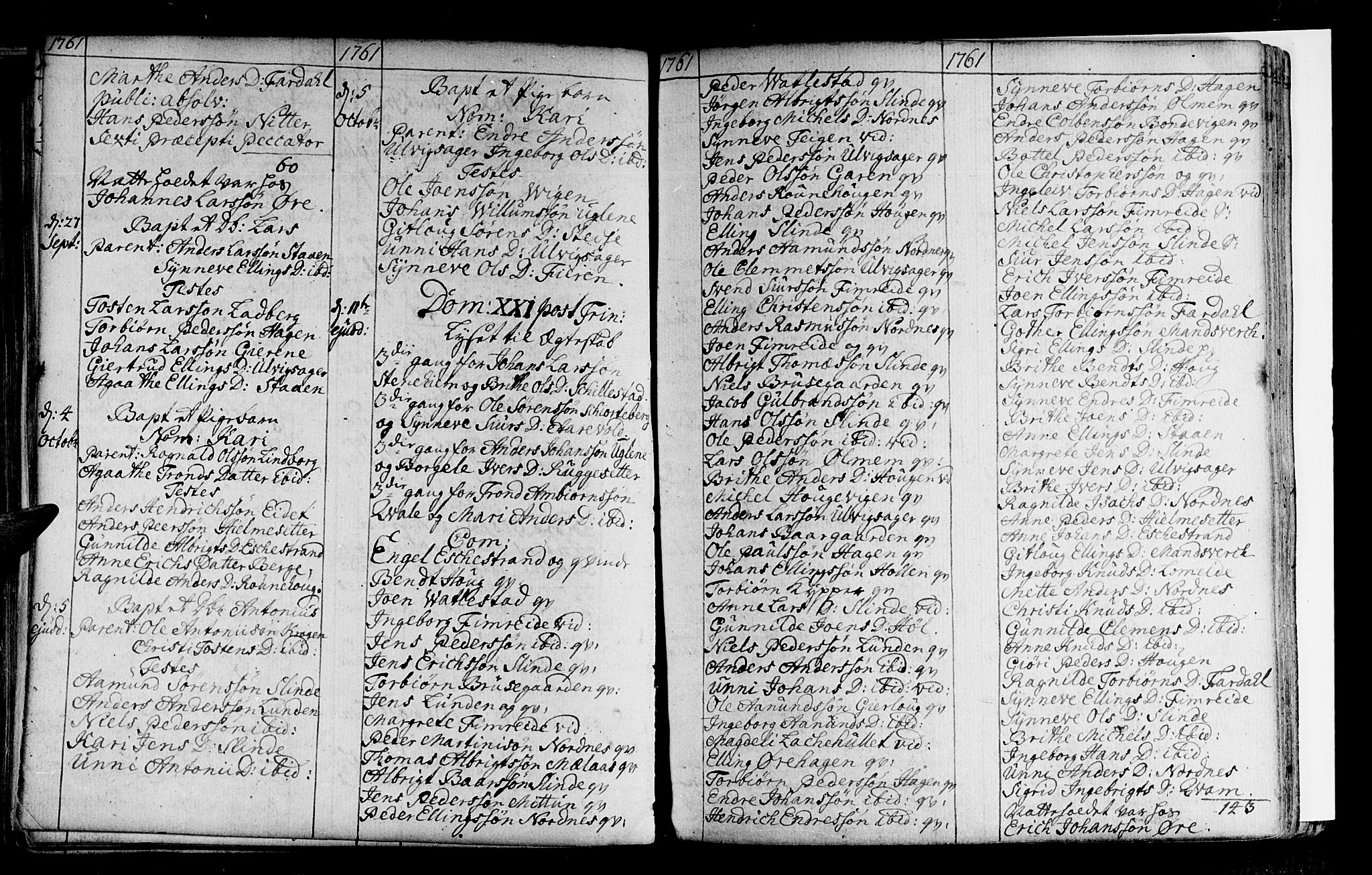 Sogndal sokneprestembete, AV/SAB-A-81301/H/Haa/Haaa/L0004: Parish register (official) no. A 4, 1747-1782