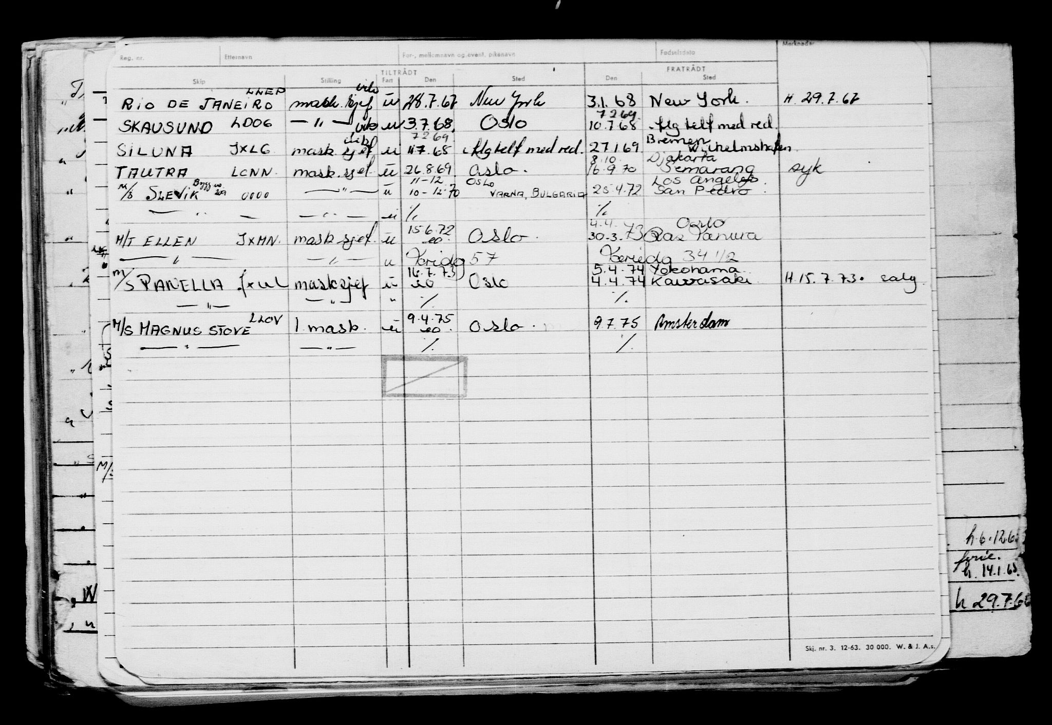 Direktoratet for sjømenn, RA/S-3545/G/Gb/L0132: Hovedkort, 1915, p. 291