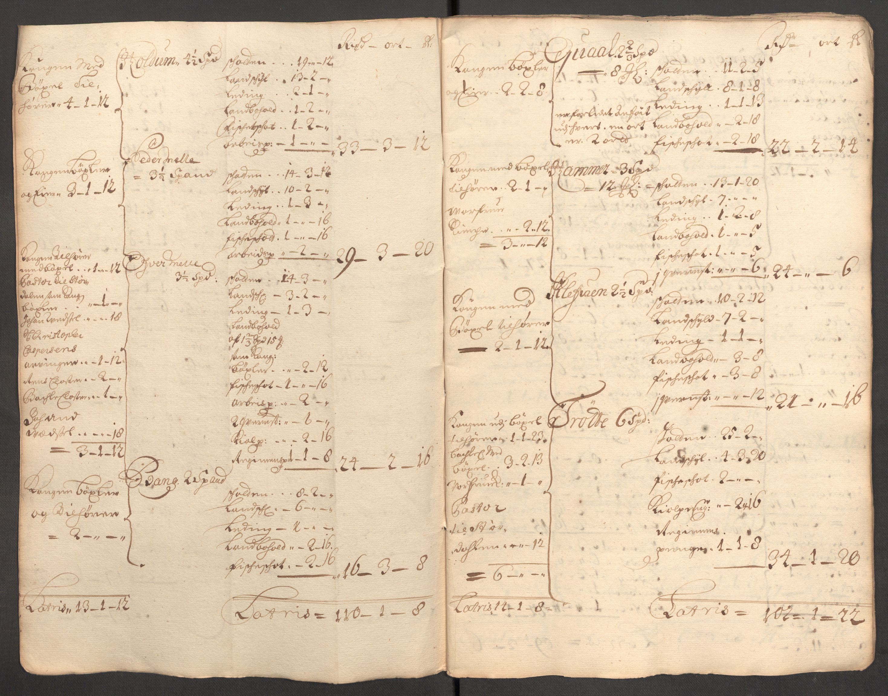 Rentekammeret inntil 1814, Reviderte regnskaper, Fogderegnskap, AV/RA-EA-4092/R62/L4191: Fogderegnskap Stjørdal og Verdal, 1699, p. 292