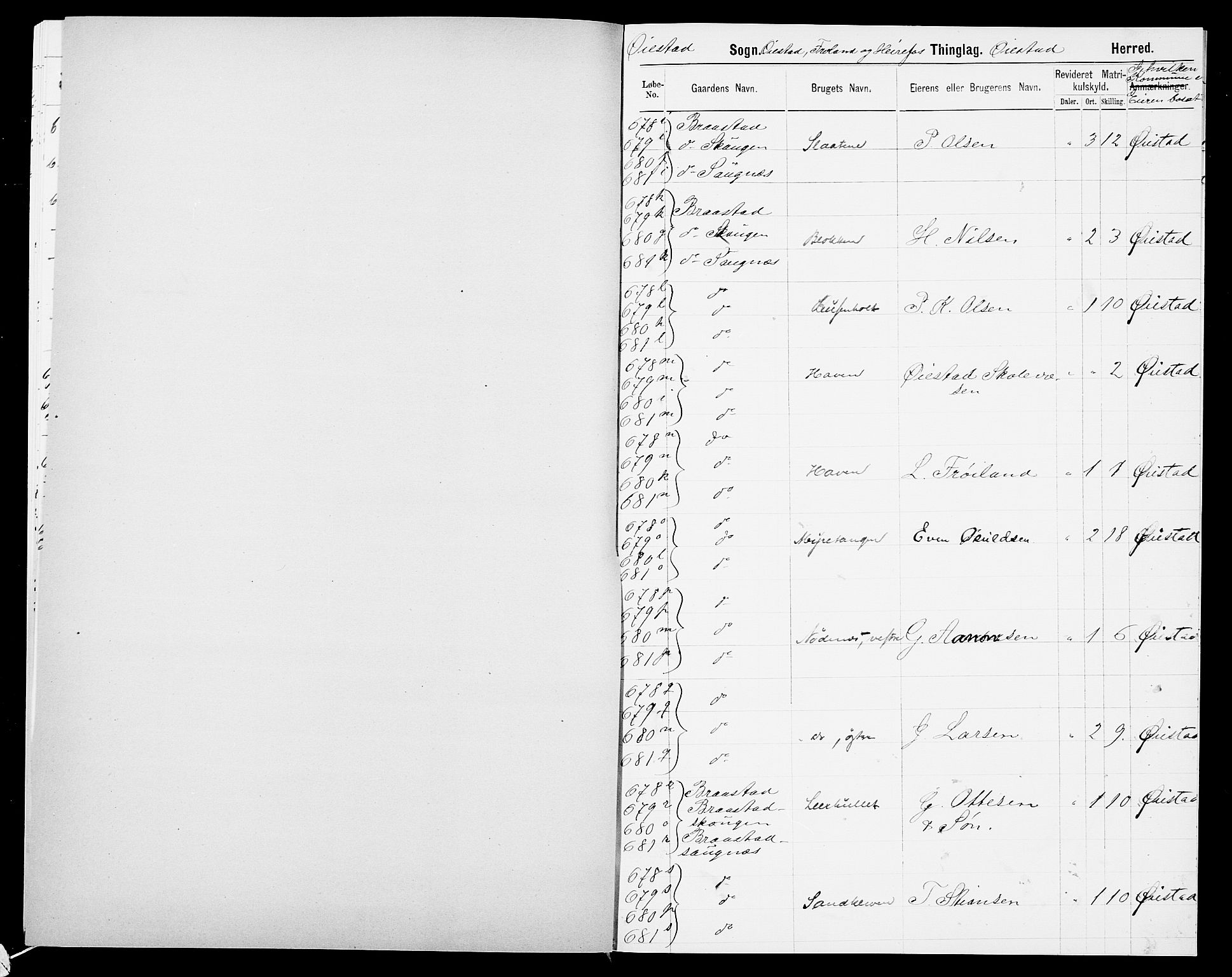 SAK, 1875 census for 0920P Øyestad, 1875, p. 28