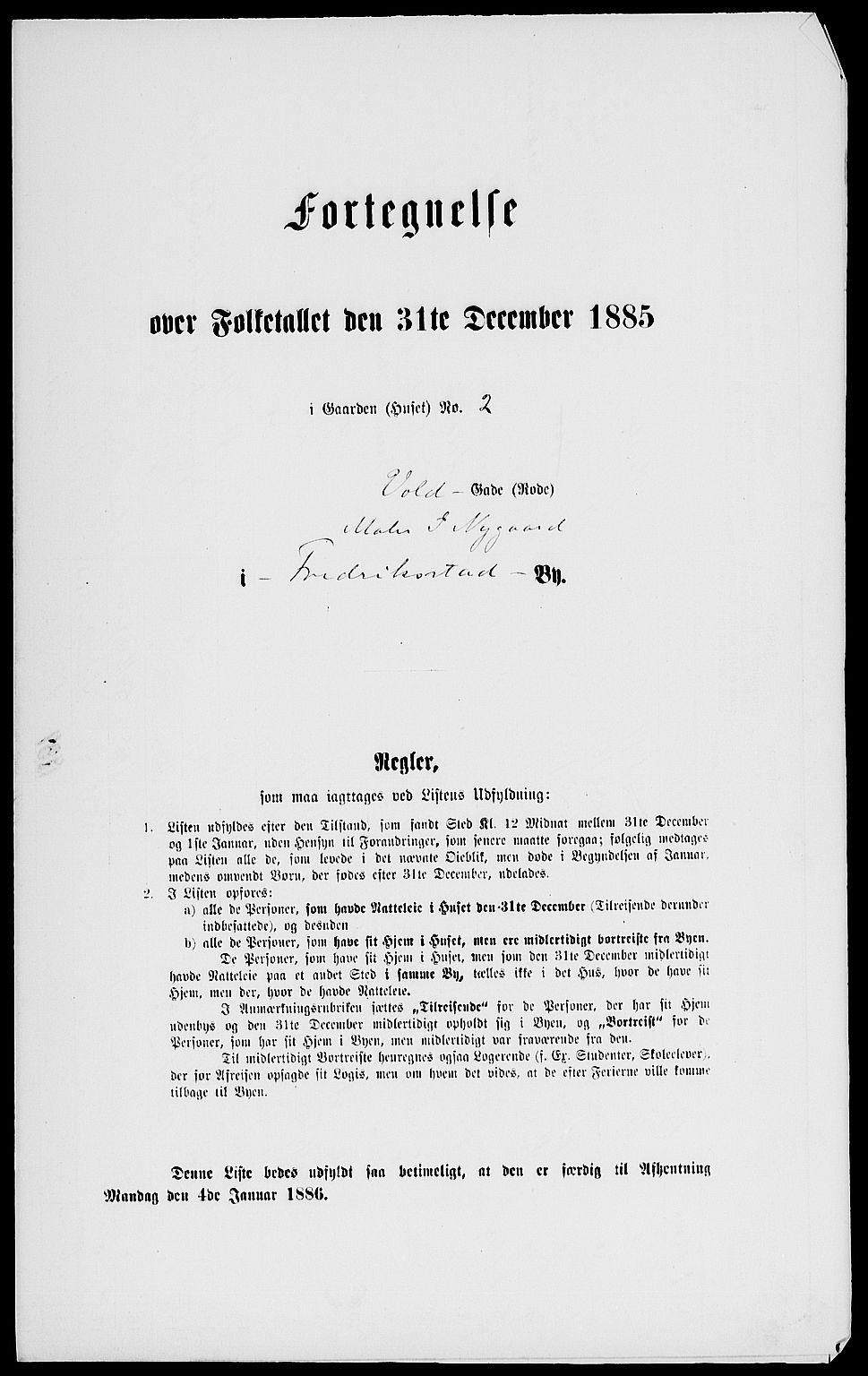 RA, 1885 census for 0103 Fredrikstad, 1885, p. 1638