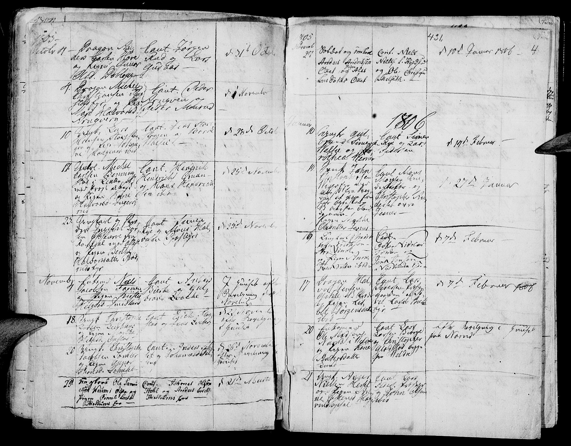 Vang prestekontor, Hedmark, AV/SAH-PREST-008/H/Ha/Haa/L0003: Parish register (official) no. 3, 1734-1809, p. 431