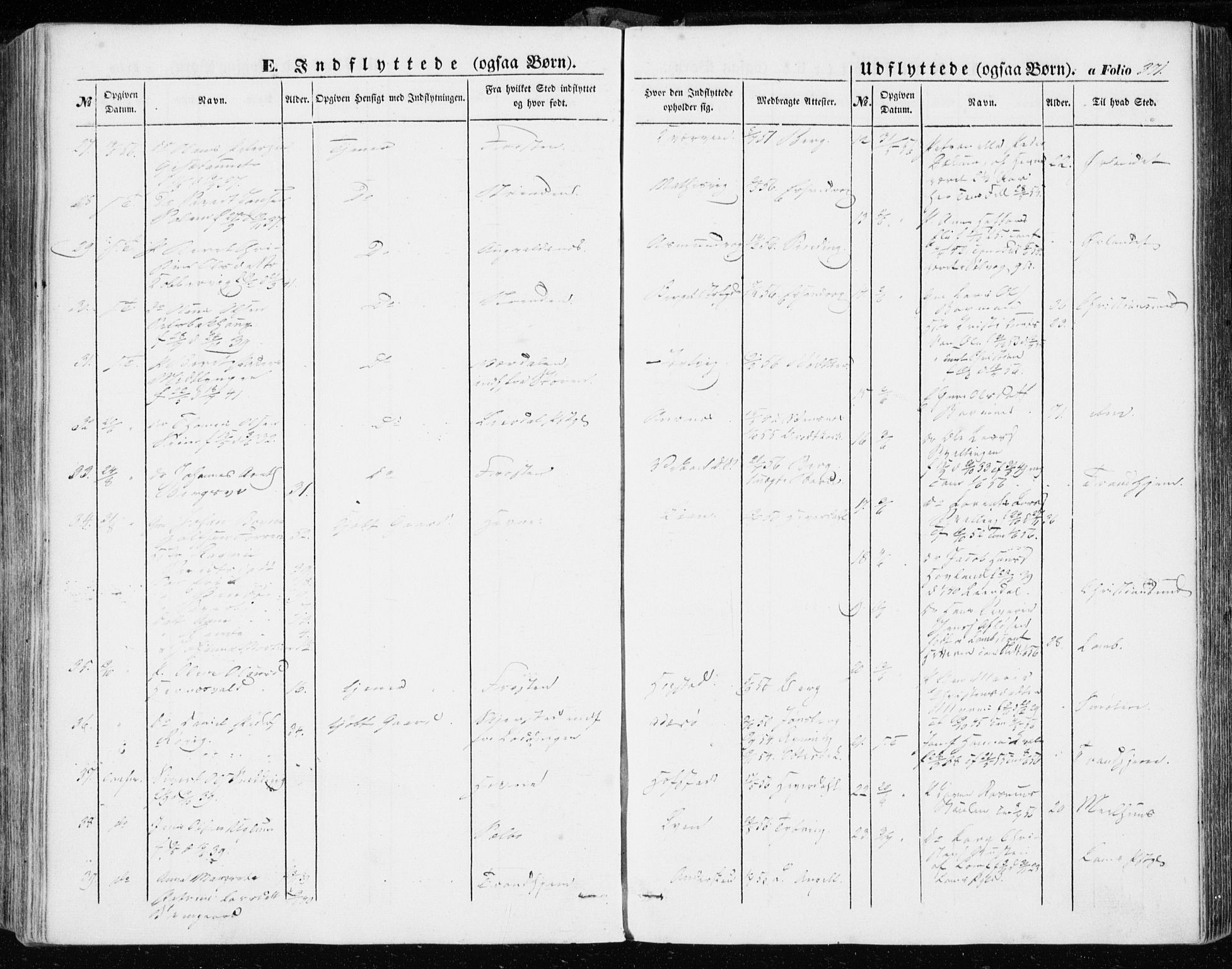 Ministerialprotokoller, klokkerbøker og fødselsregistre - Sør-Trøndelag, SAT/A-1456/634/L0530: Parish register (official) no. 634A06, 1852-1860, p. 371