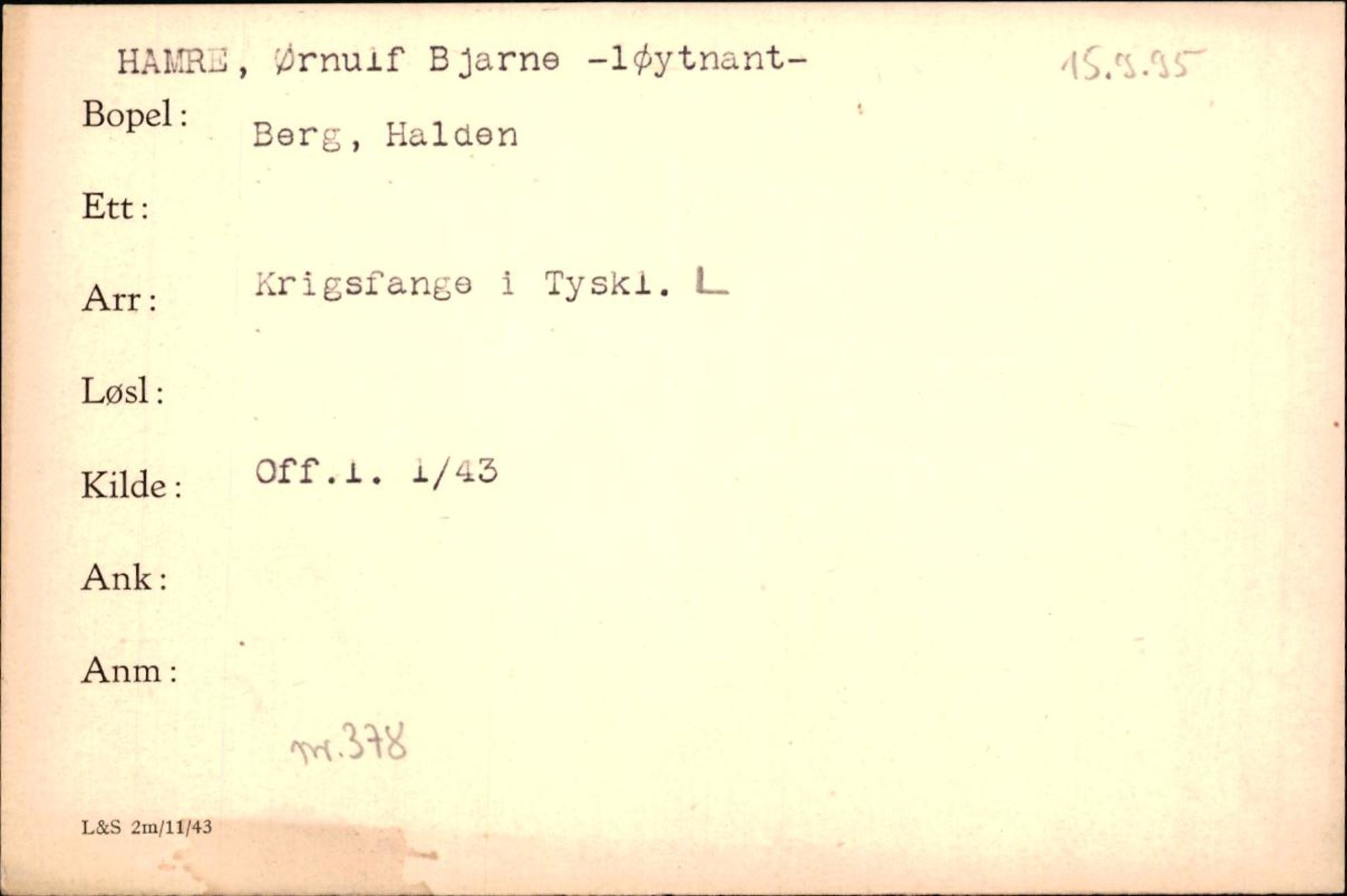 Forsvaret, Forsvarets krigshistoriske avdeling, AV/RA-RAFA-2017/Y/Yf/L0200: II-C-11-2102  -  Norske krigsfanger i Tyskland, 1940-1945, p. 369