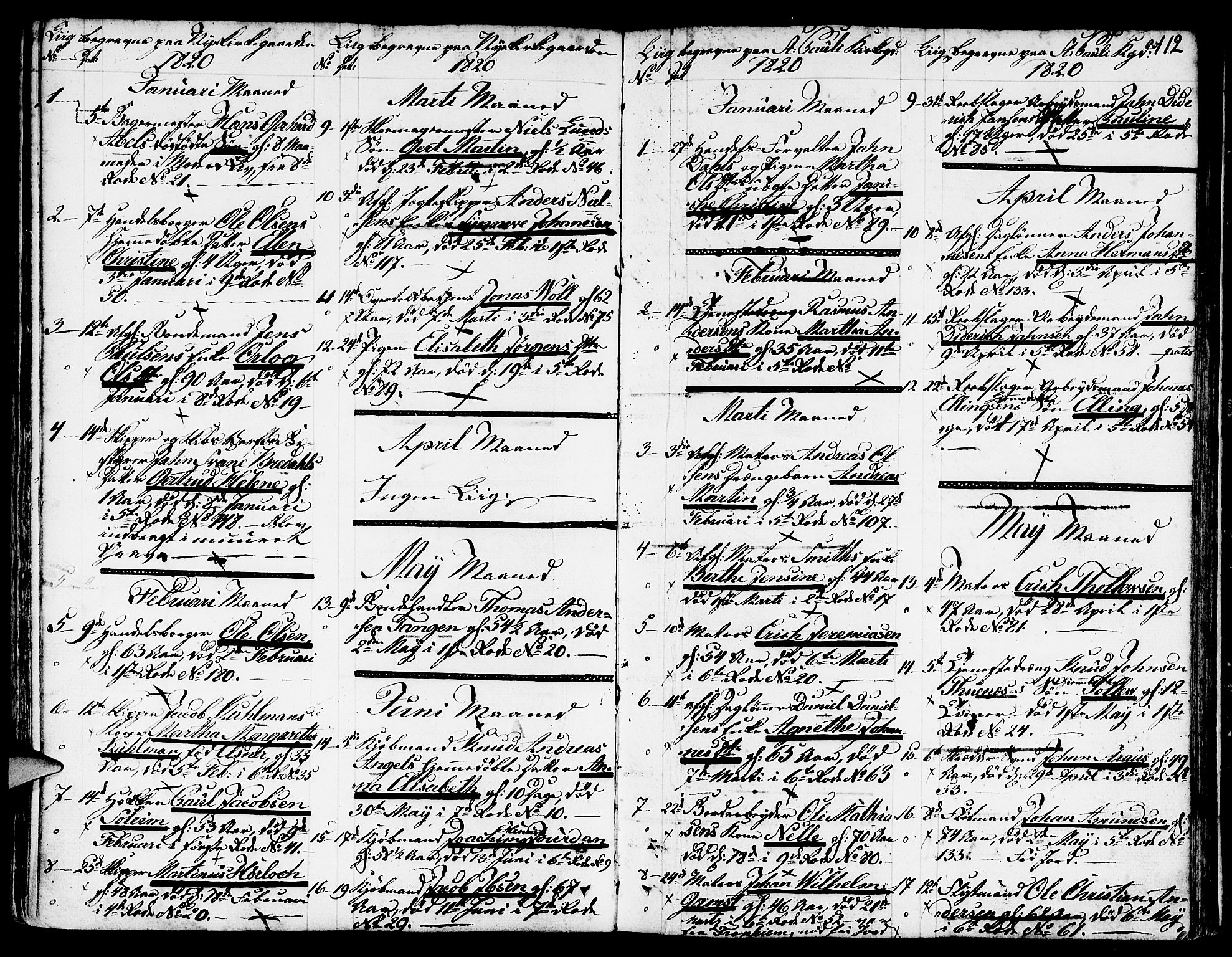 Nykirken Sokneprestembete, AV/SAB-A-77101/H/Hab/L0002: Parish register (copy) no. A 3, 1775-1820, p. 112