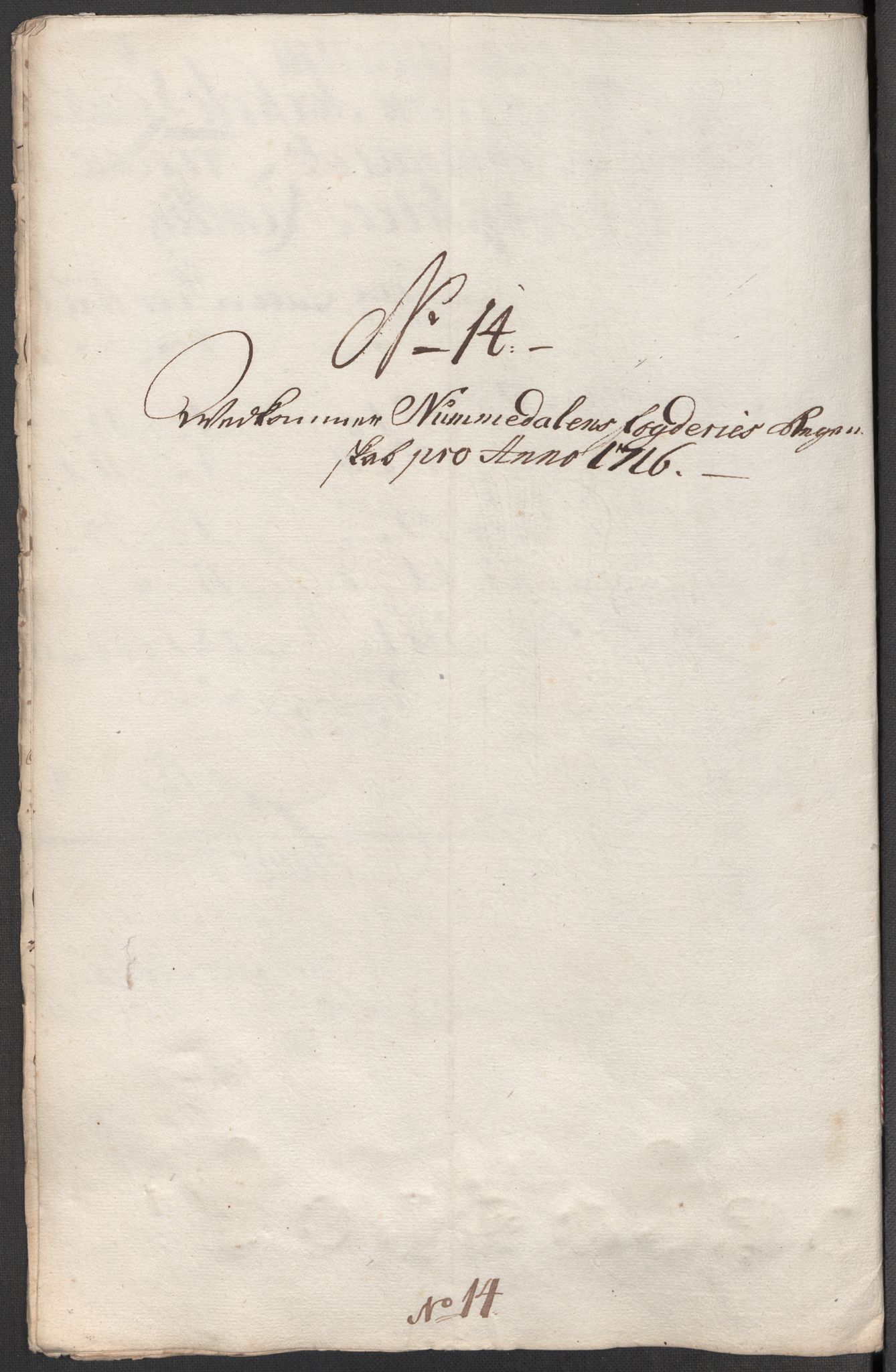 Rentekammeret inntil 1814, Reviderte regnskaper, Fogderegnskap, AV/RA-EA-4092/R64/L4437: Fogderegnskap Namdal, 1716, p. 163