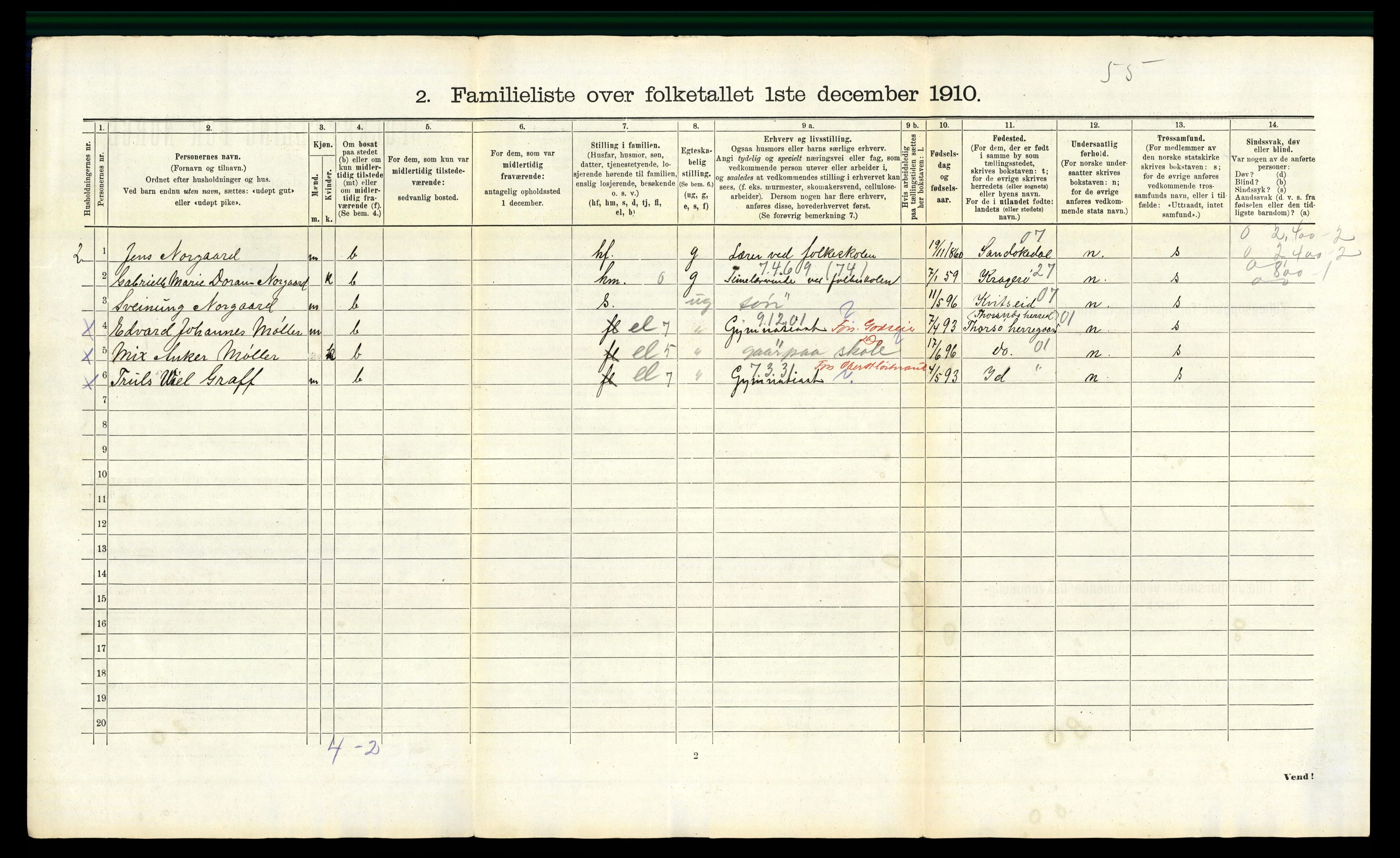 RA, 1910 census for Fredrikstad, 1910, p. 113