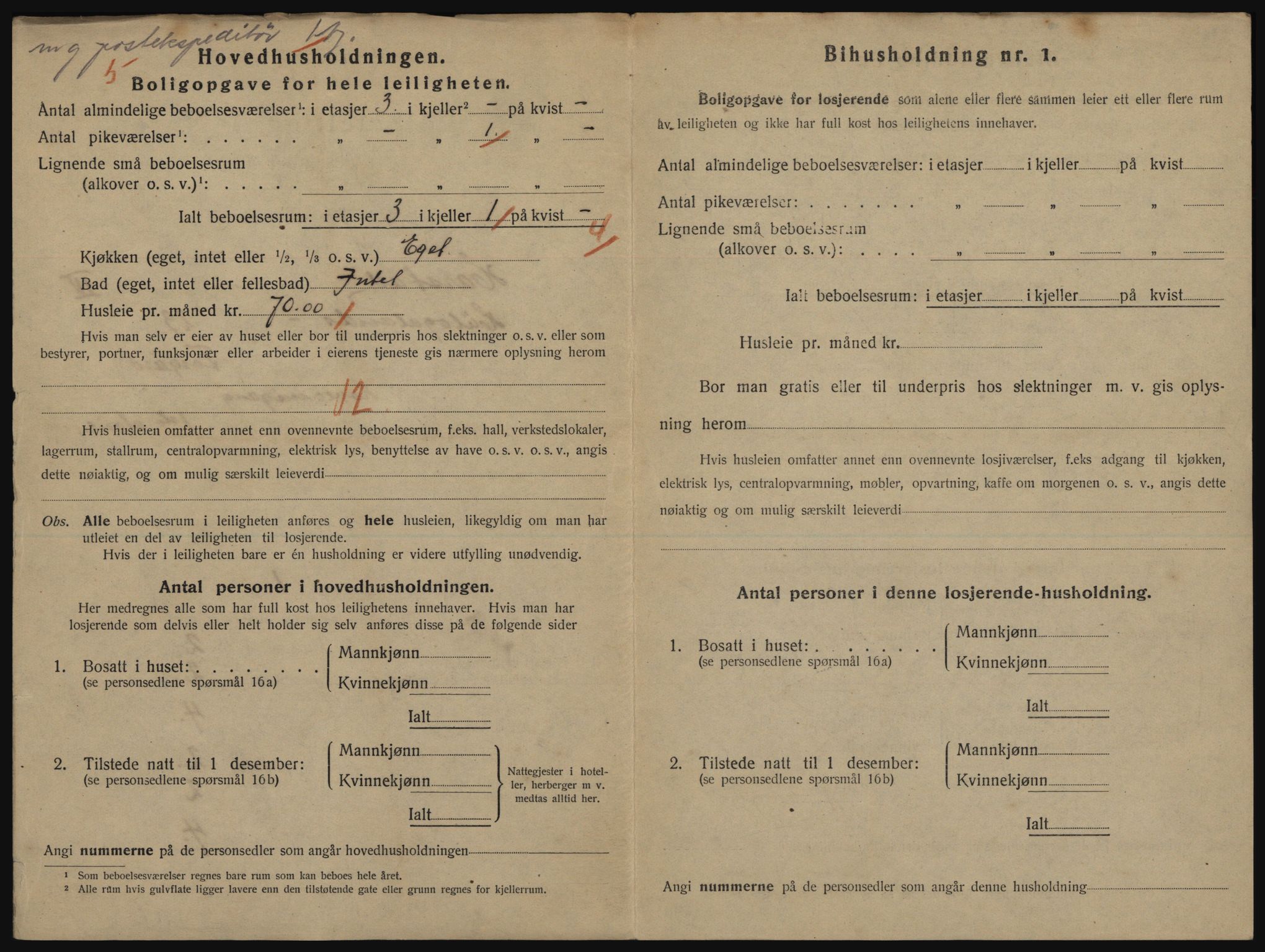 SATØ, 1920 census for Harstad, 1920, p. 1394