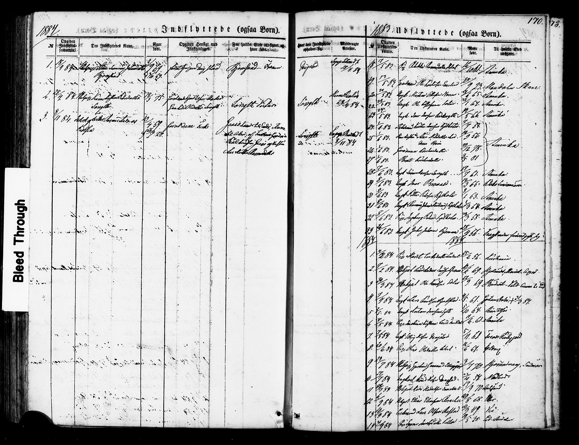 Ministerialprotokoller, klokkerbøker og fødselsregistre - Møre og Romsdal, AV/SAT-A-1454/541/L0545: Parish register (official) no. 541A02, 1872-1886, p. 170