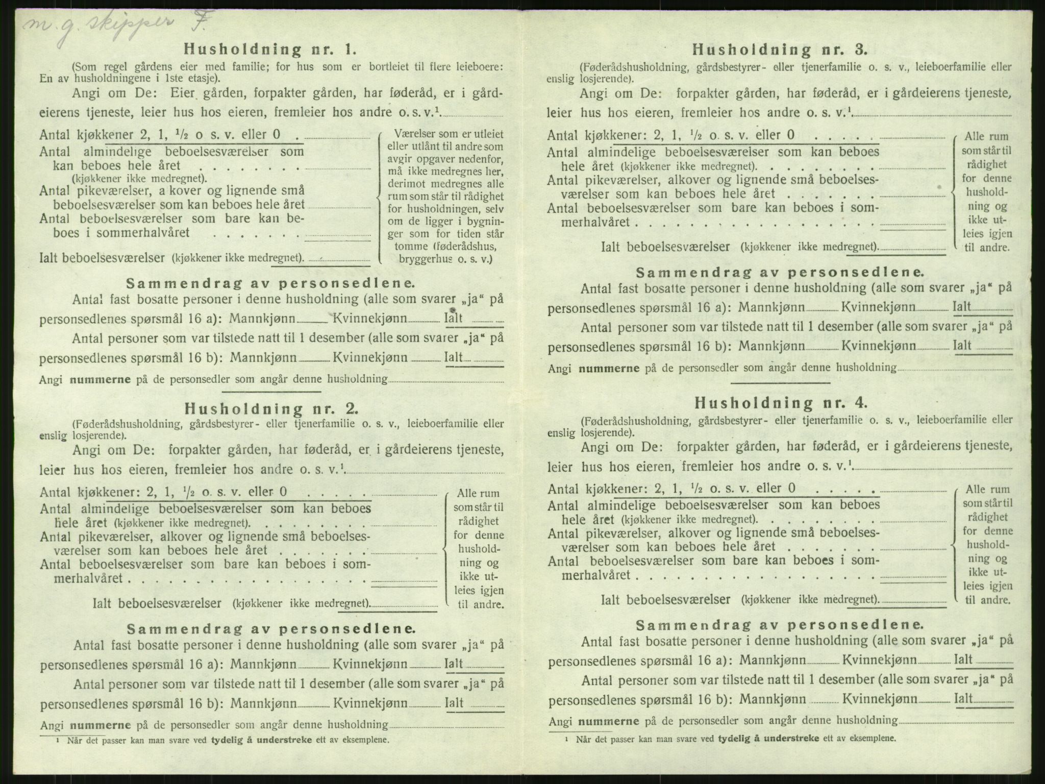 SAT, 1920 census for Surnadal, 1920, p. 798