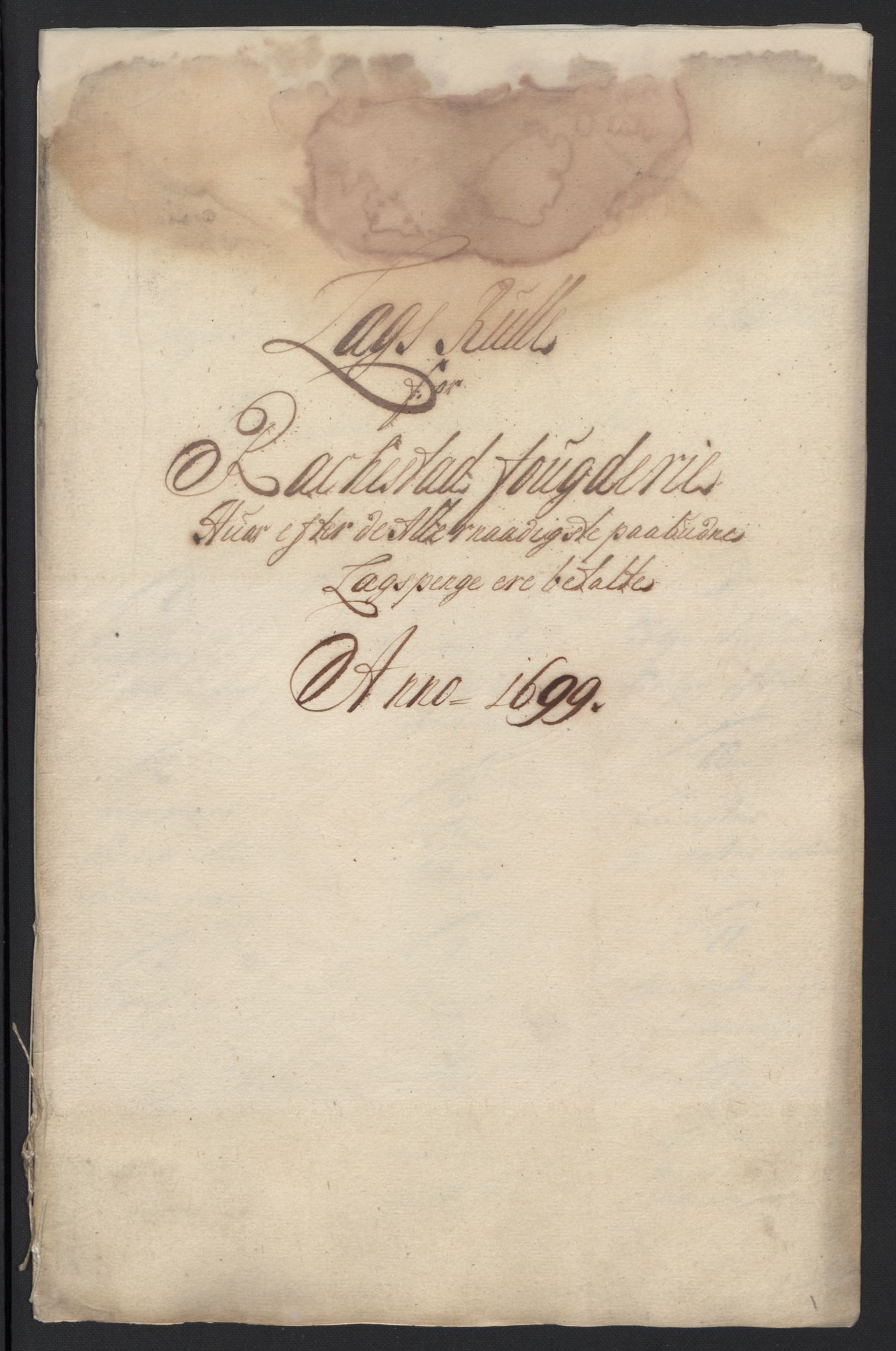 Rentekammeret inntil 1814, Reviderte regnskaper, Fogderegnskap, RA/EA-4092/R07/L0289: Fogderegnskap Rakkestad, Heggen og Frøland, 1699, p. 218