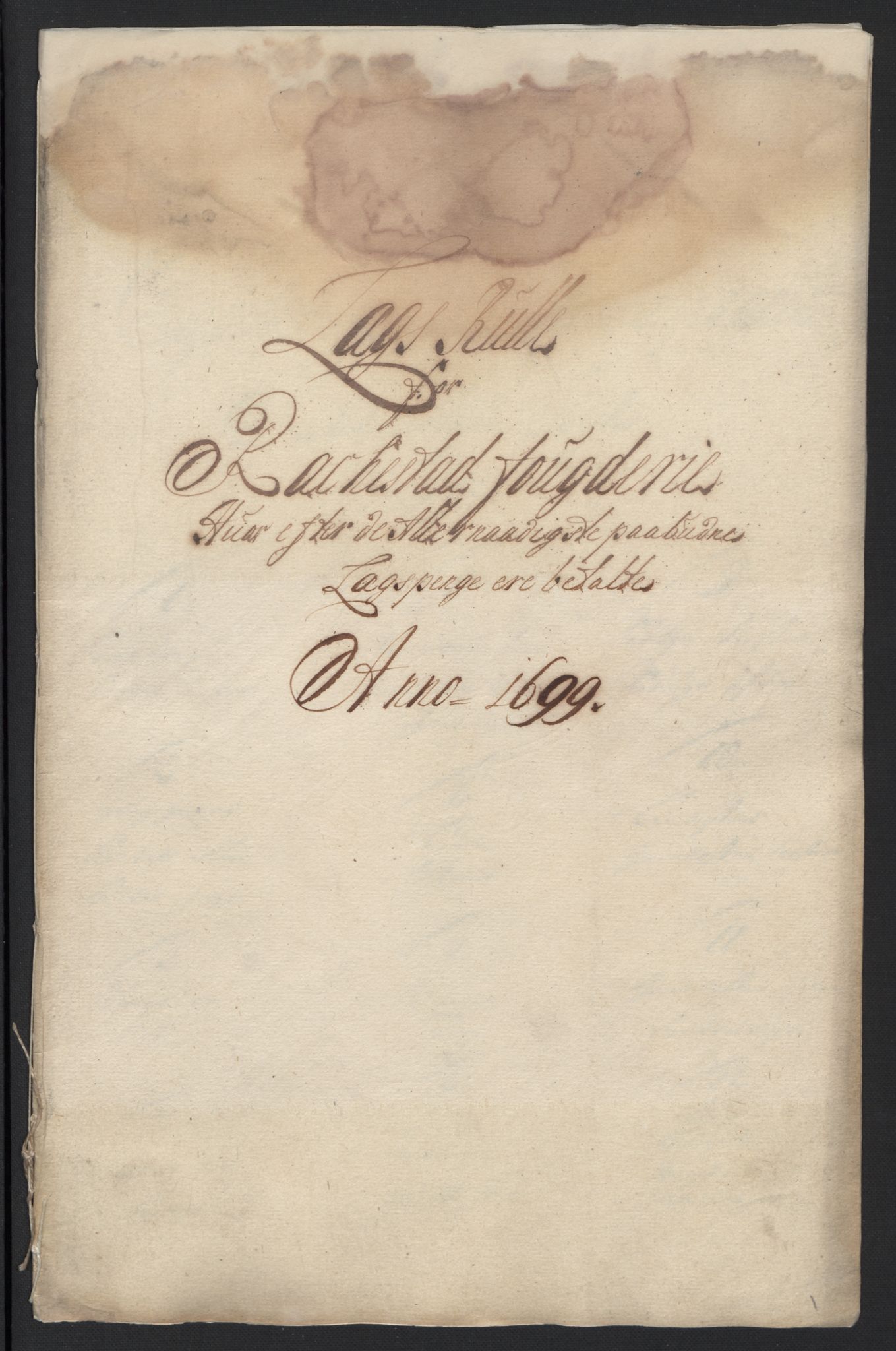 Rentekammeret inntil 1814, Reviderte regnskaper, Fogderegnskap, AV/RA-EA-4092/R07/L0289: Fogderegnskap Rakkestad, Heggen og Frøland, 1699, p. 218