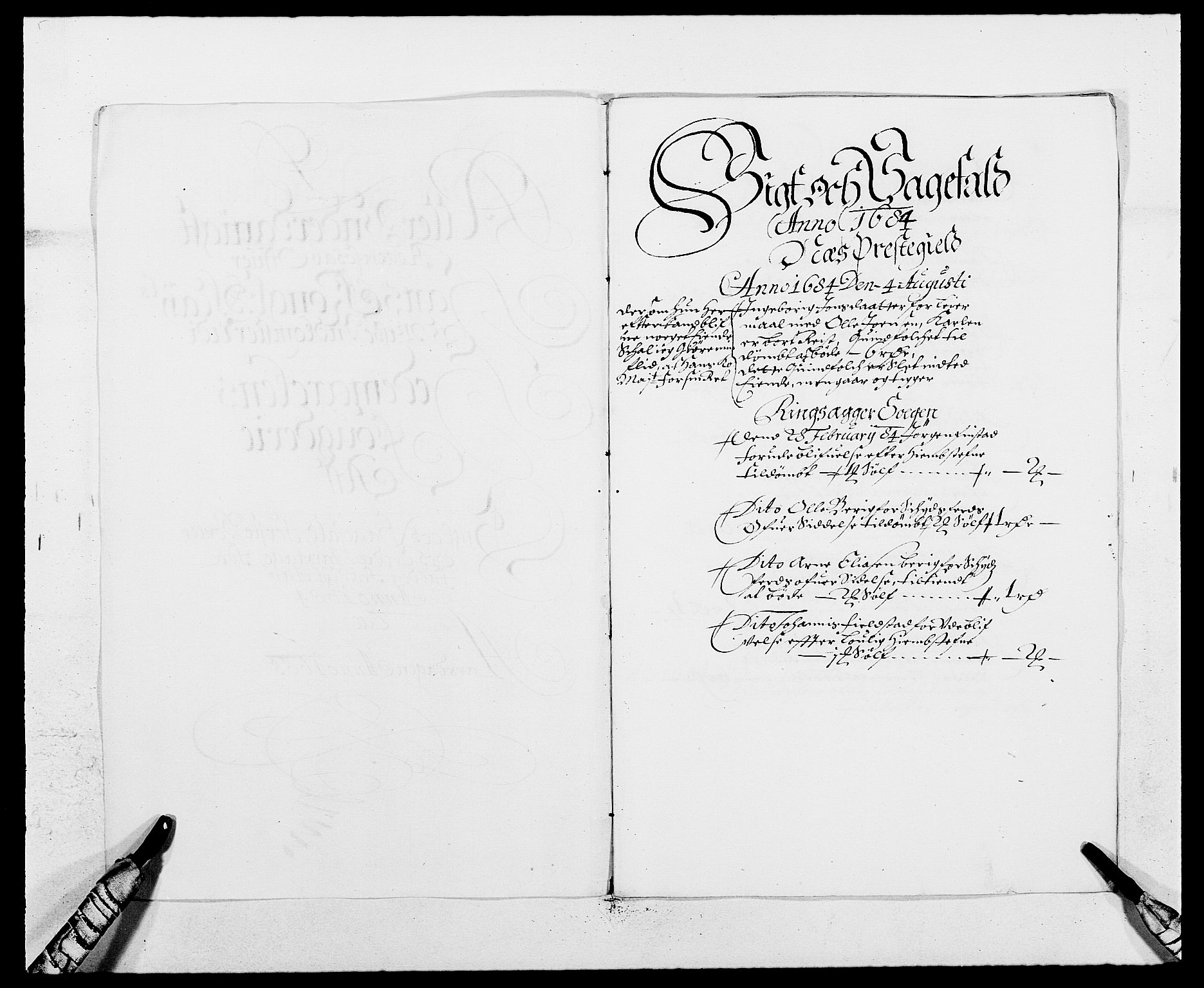 Rentekammeret inntil 1814, Reviderte regnskaper, Fogderegnskap, AV/RA-EA-4092/R16/L1025: Fogderegnskap Hedmark, 1684, p. 266