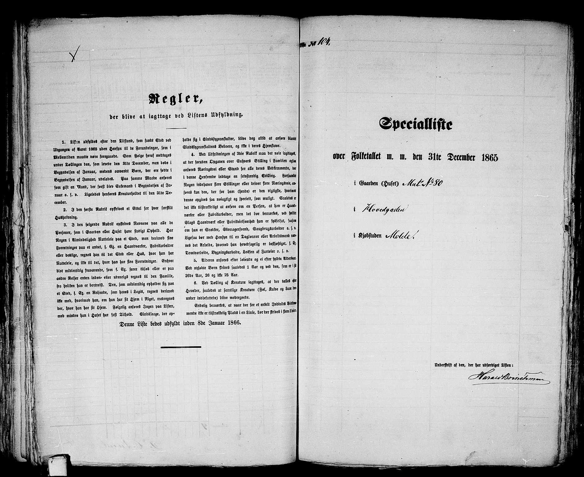 RA, 1865 census for Molde, 1865, p. 218