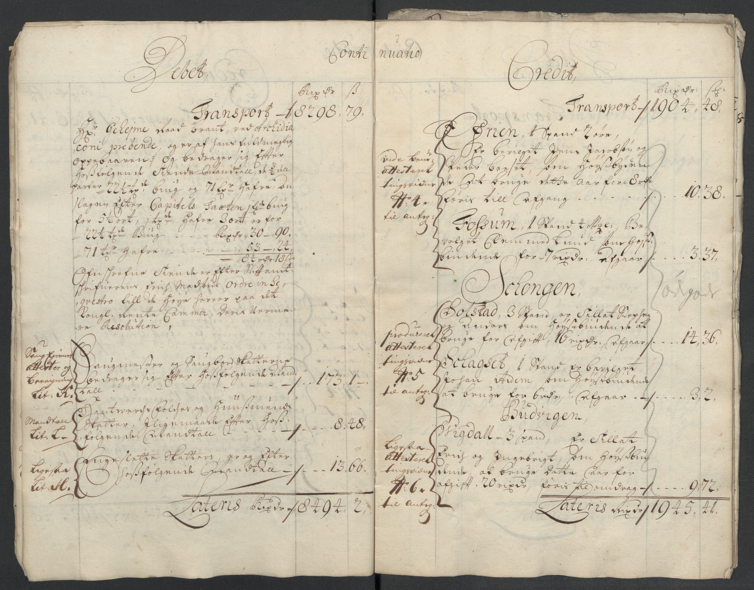 Rentekammeret inntil 1814, Reviderte regnskaper, Fogderegnskap, AV/RA-EA-4092/R61/L4107: Fogderegnskap Strinda og Selbu, 1698-1700, p. 317