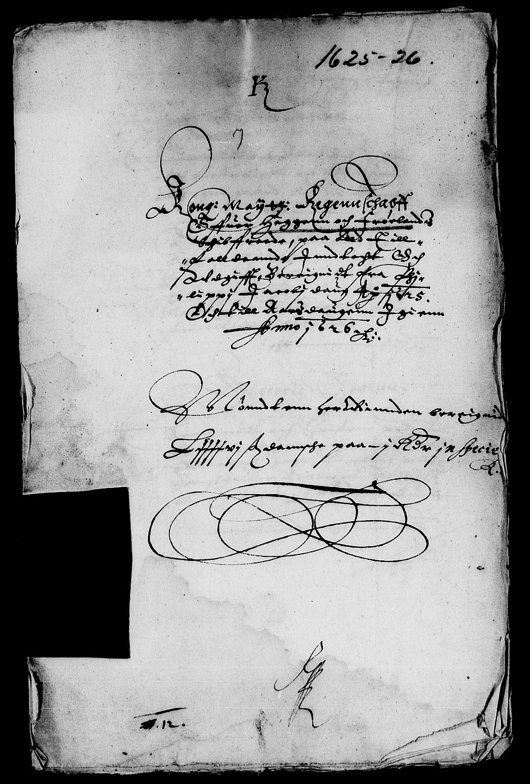 Rentekammeret inntil 1814, Reviderte regnskaper, Lensregnskaper, RA/EA-5023/R/Rb/Rba/L0072: Akershus len, 1624-1626