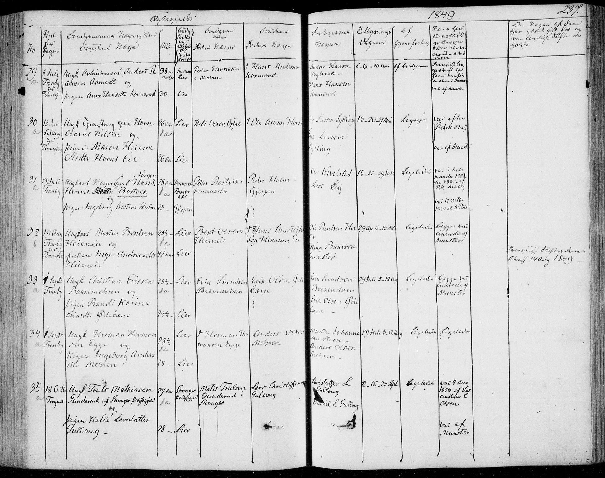 Lier kirkebøker, AV/SAKO-A-230/F/Fa/L0011: Parish register (official) no. I 11, 1843-1854, p. 237