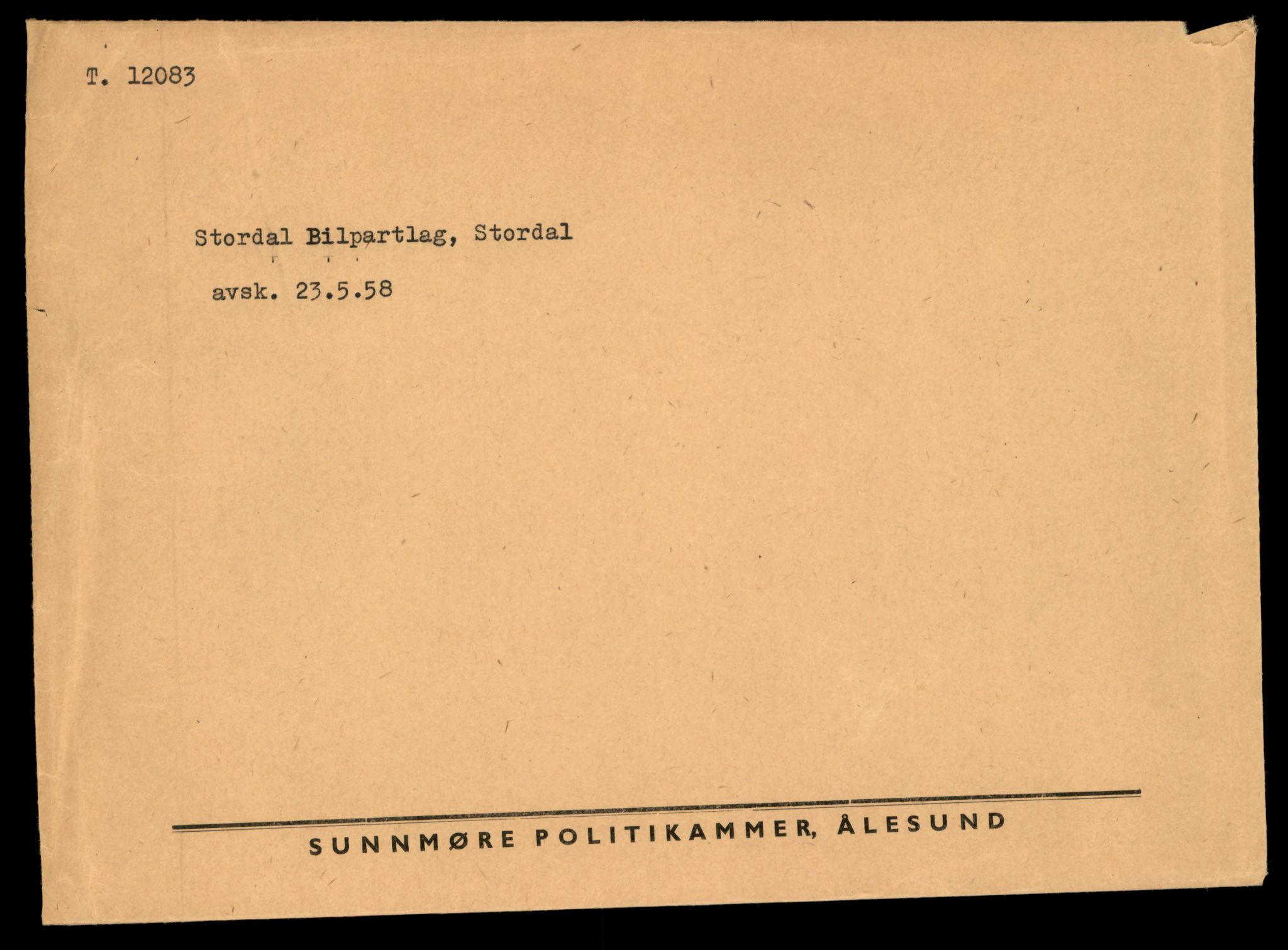 Møre og Romsdal vegkontor - Ålesund trafikkstasjon, AV/SAT-A-4099/F/Fe/L0032: Registreringskort for kjøretøy T 11997 - T 12149, 1927-1998, p. 2295