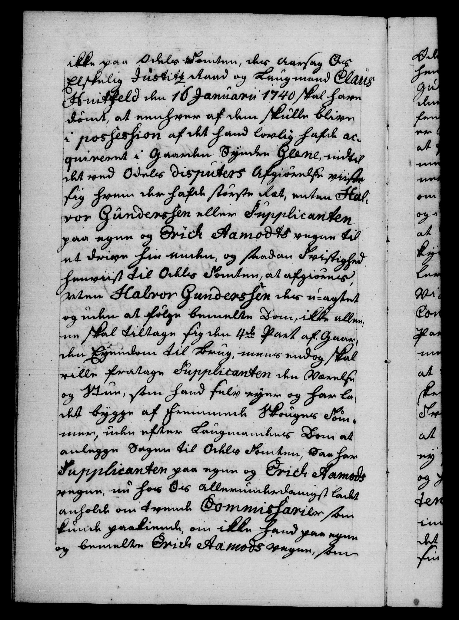 Danske Kanselli 1572-1799, AV/RA-EA-3023/F/Fc/Fca/Fcab/L0029: Norske tegnelser, 1741-1743, p. 157b