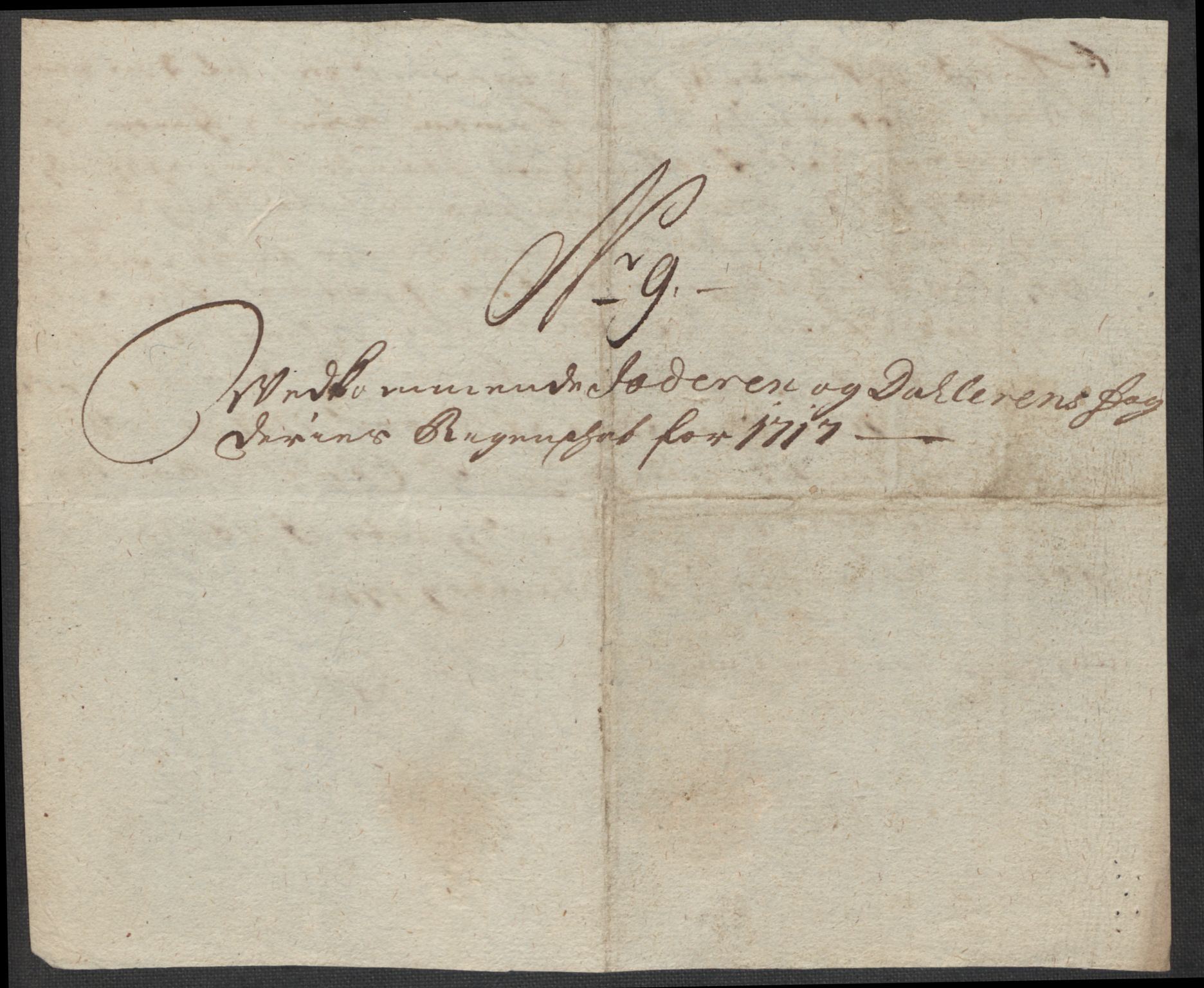 Rentekammeret inntil 1814, Reviderte regnskaper, Fogderegnskap, AV/RA-EA-4092/R46/L2742: Fogderegnskap Jæren og Dalane, 1717, p. 42