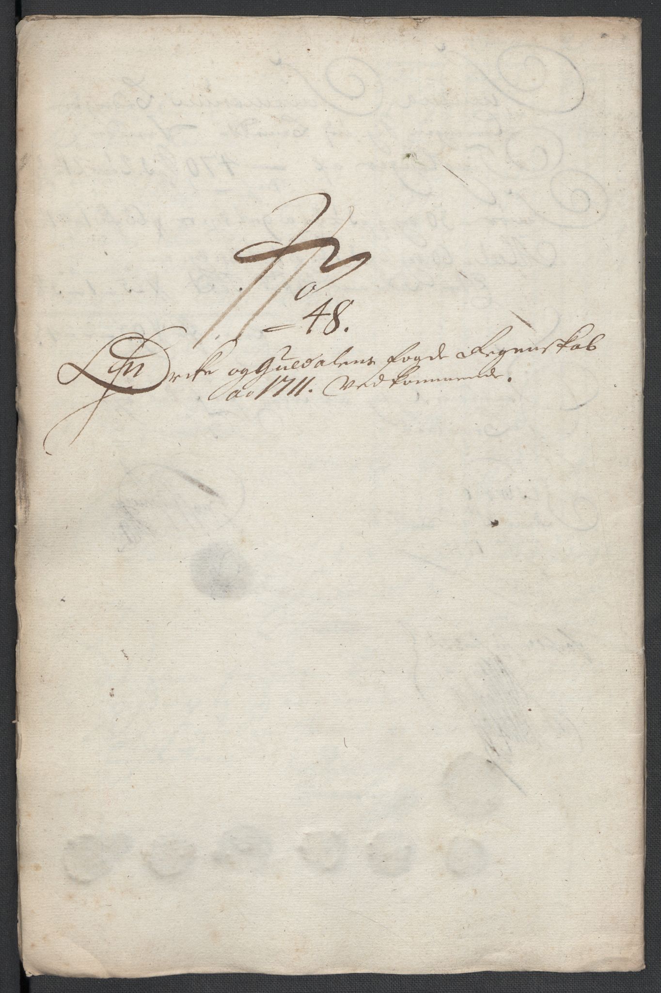 Rentekammeret inntil 1814, Reviderte regnskaper, Fogderegnskap, RA/EA-4092/R60/L3961: Fogderegnskap Orkdal og Gauldal, 1711, p. 248