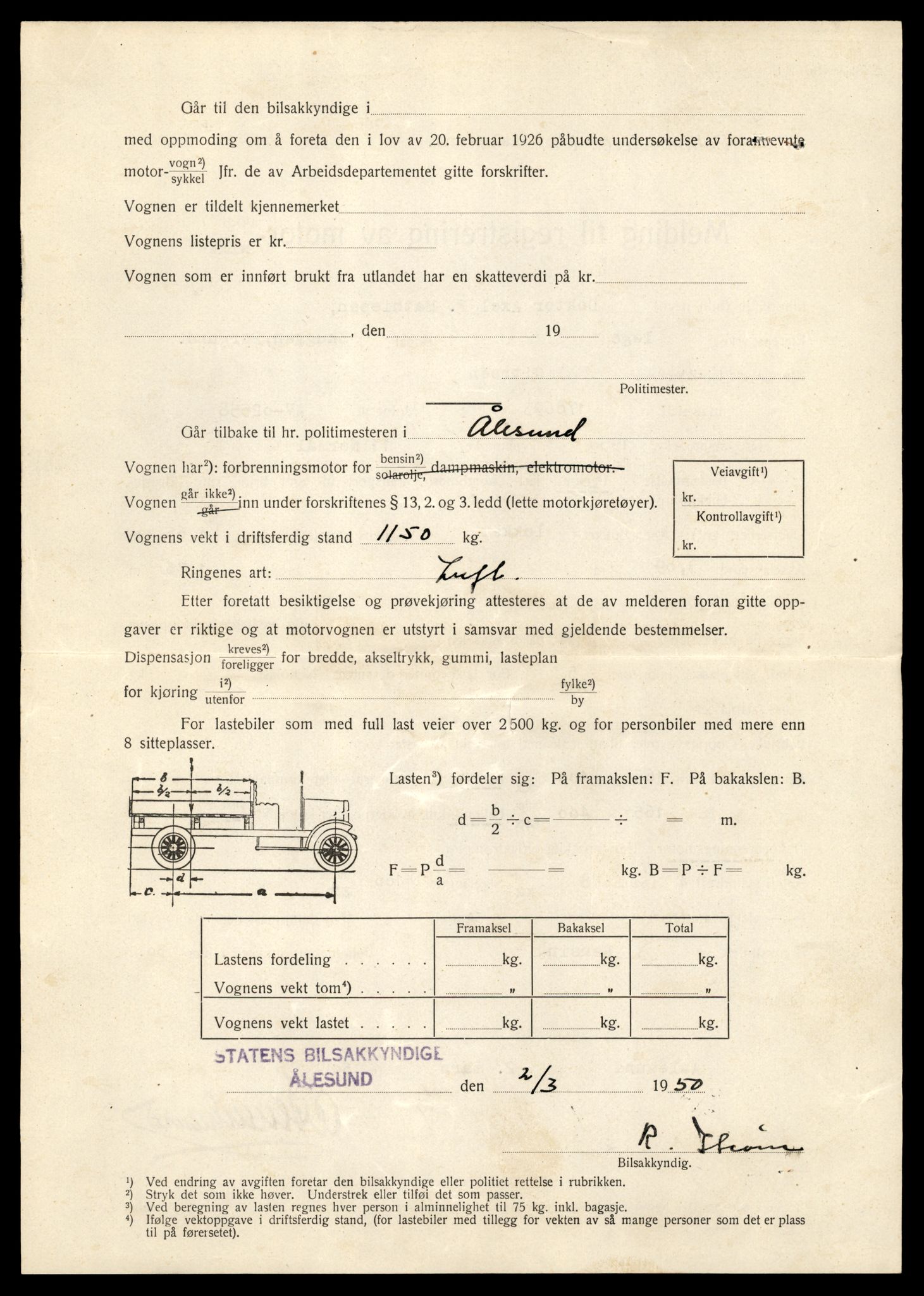 Møre og Romsdal vegkontor - Ålesund trafikkstasjon, AV/SAT-A-4099/F/Fe/L0001: Registreringskort for kjøretøy T 3 - T 127, 1927-1998, p. 710