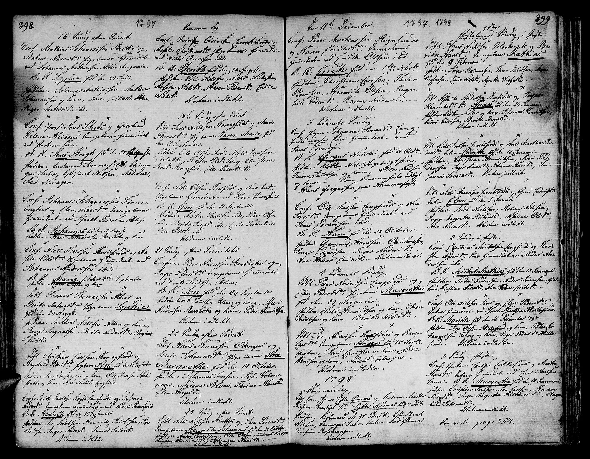 Talvik sokneprestkontor, SATØ/S-1337/H/Ha/L0005kirke: Parish register (official) no. 5, 1772-1798, p. 298-299