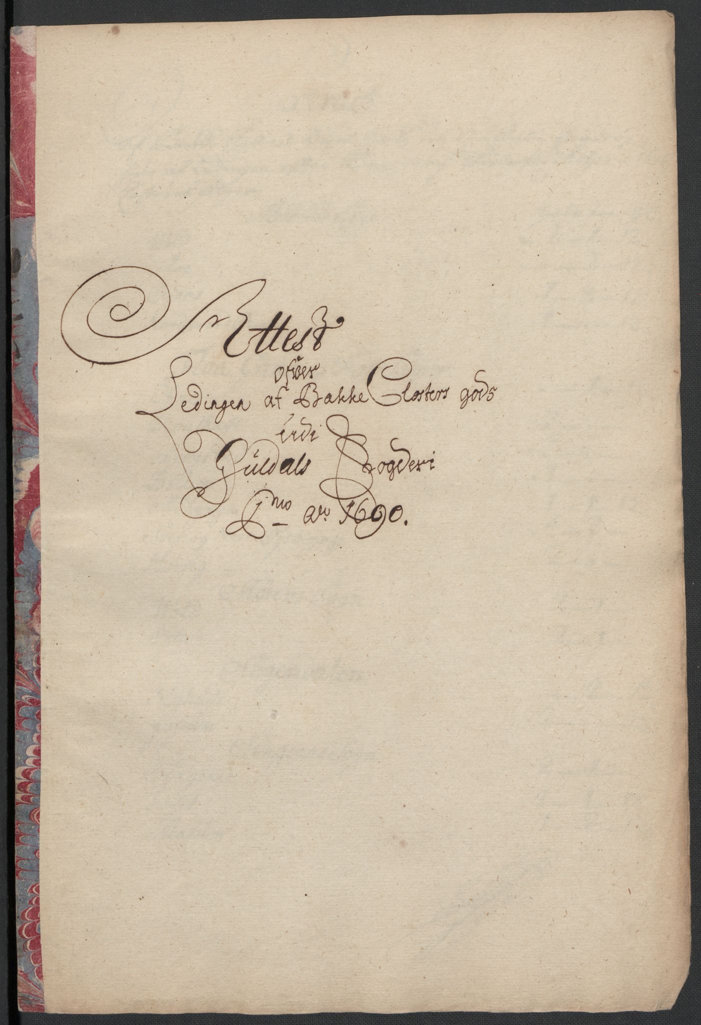 Rentekammeret inntil 1814, Reviderte regnskaper, Fogderegnskap, AV/RA-EA-4092/R59/L3940: Fogderegnskap Gauldal, 1689-1690, p. 394