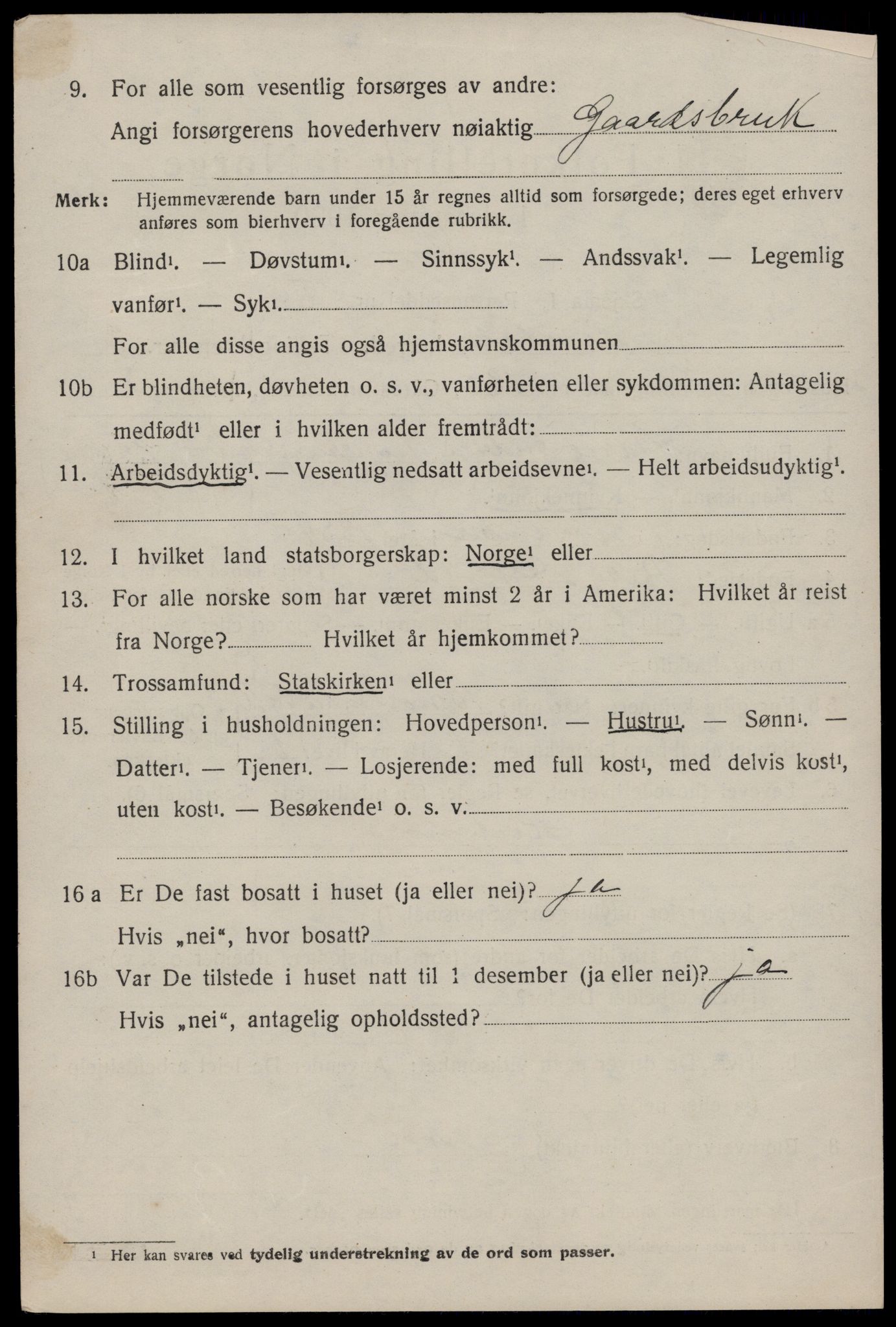 SAKO, 1920 census for Nissedal, 1920, p. 1810