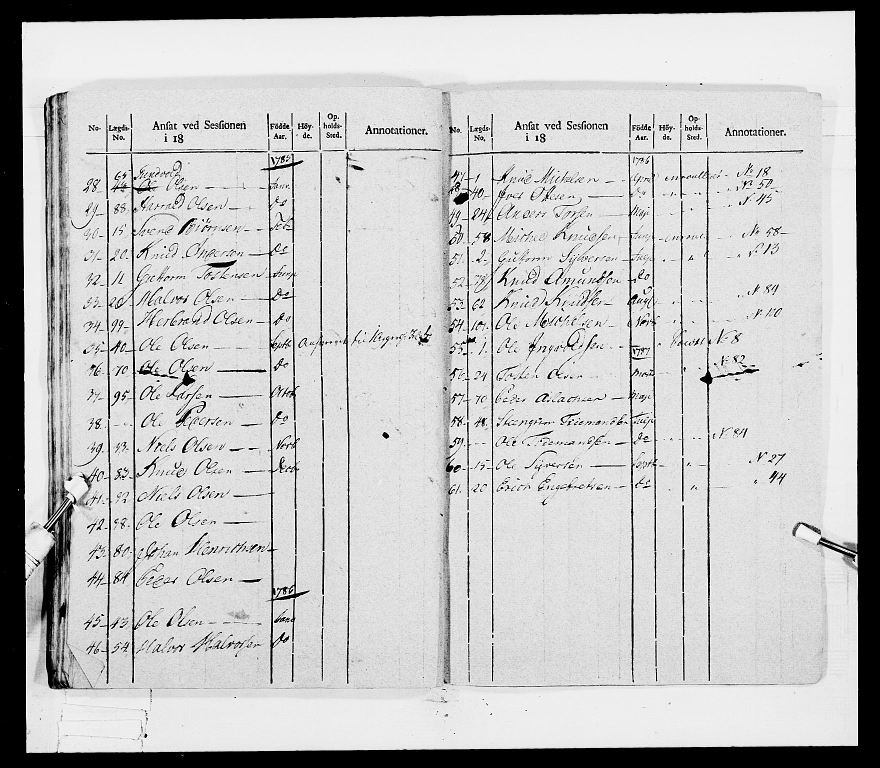 Generalitets- og kommissariatskollegiet, Det kongelige norske kommissariatskollegium, AV/RA-EA-5420/E/Eh/L0041: 1. Akershusiske nasjonale infanteriregiment, 1804-1808, p. 43